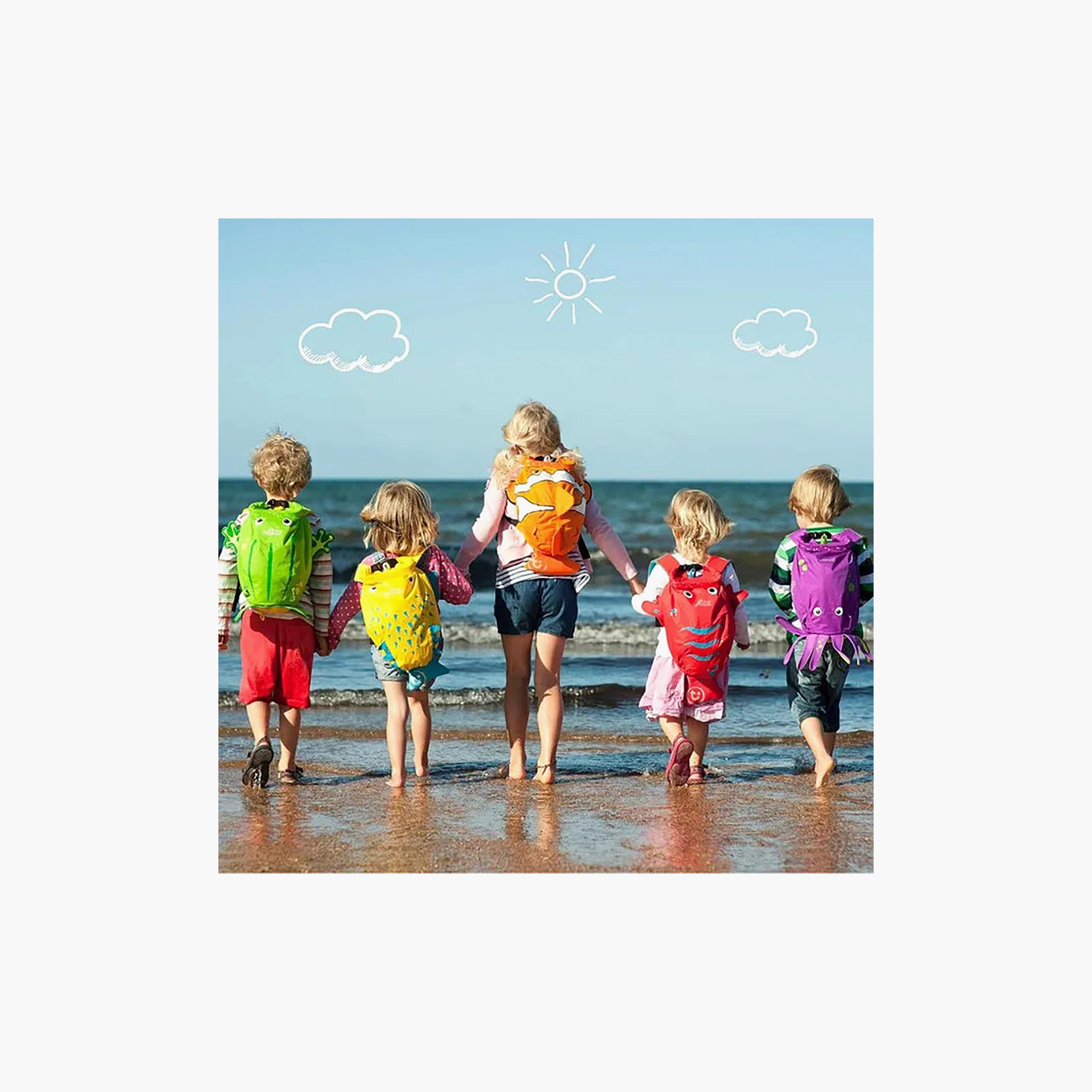 حقيبة سباحة بادل باك كورال بتصميم السمكة الاستوائية من ترانكي - أحمر-boys-accessories-bagsandbackpacks-image-3