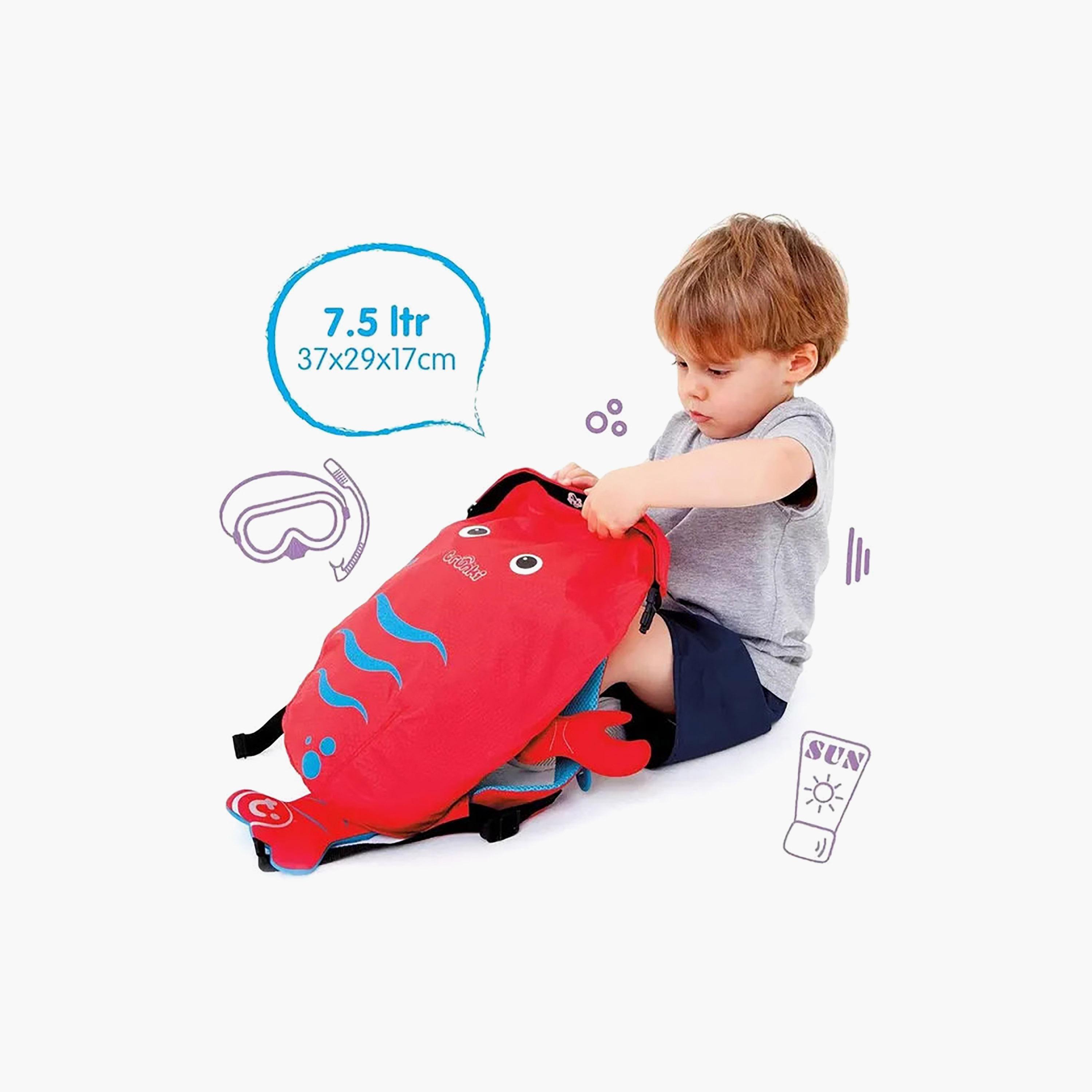 حقيبة سباحة بادل باك كورال بتصميم السمكة الاستوائية من ترانكي - أحمر-boys-accessories-bagsandbackpacks-image-1