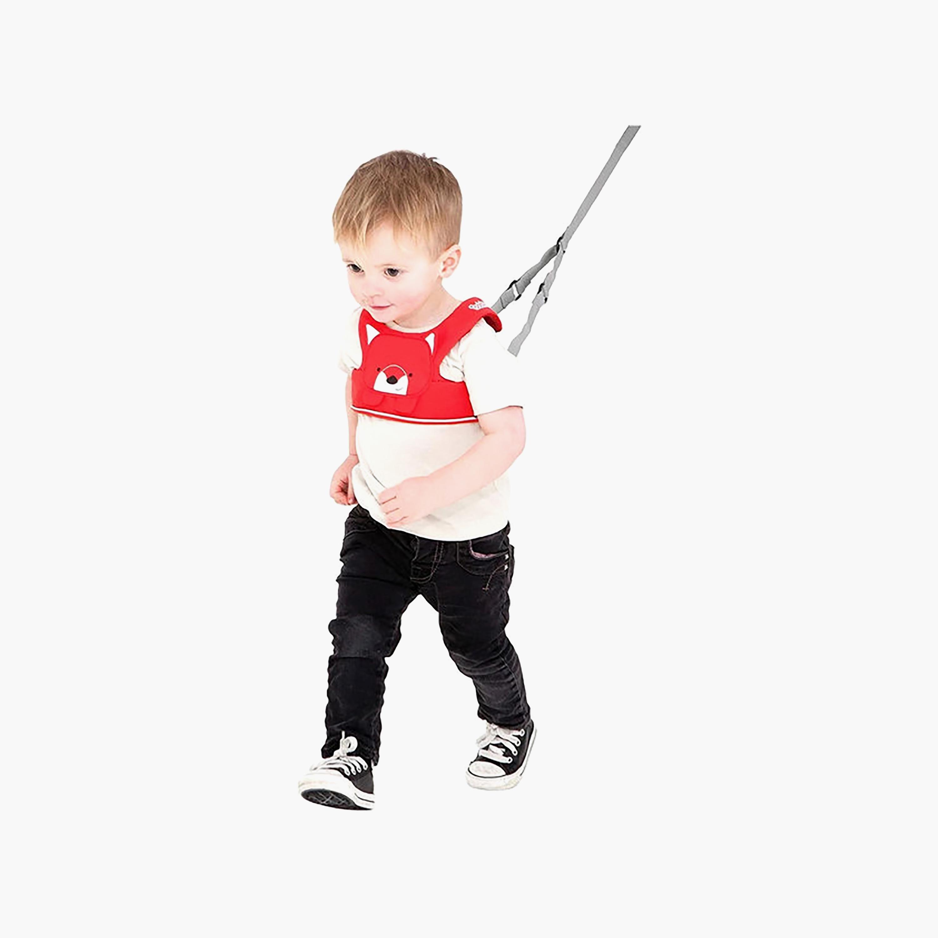 Trunki ToddlePak Walking Reins & Safety Harness - Felix Fox - Red-baby-healthandsafety-babyproofing-image-3