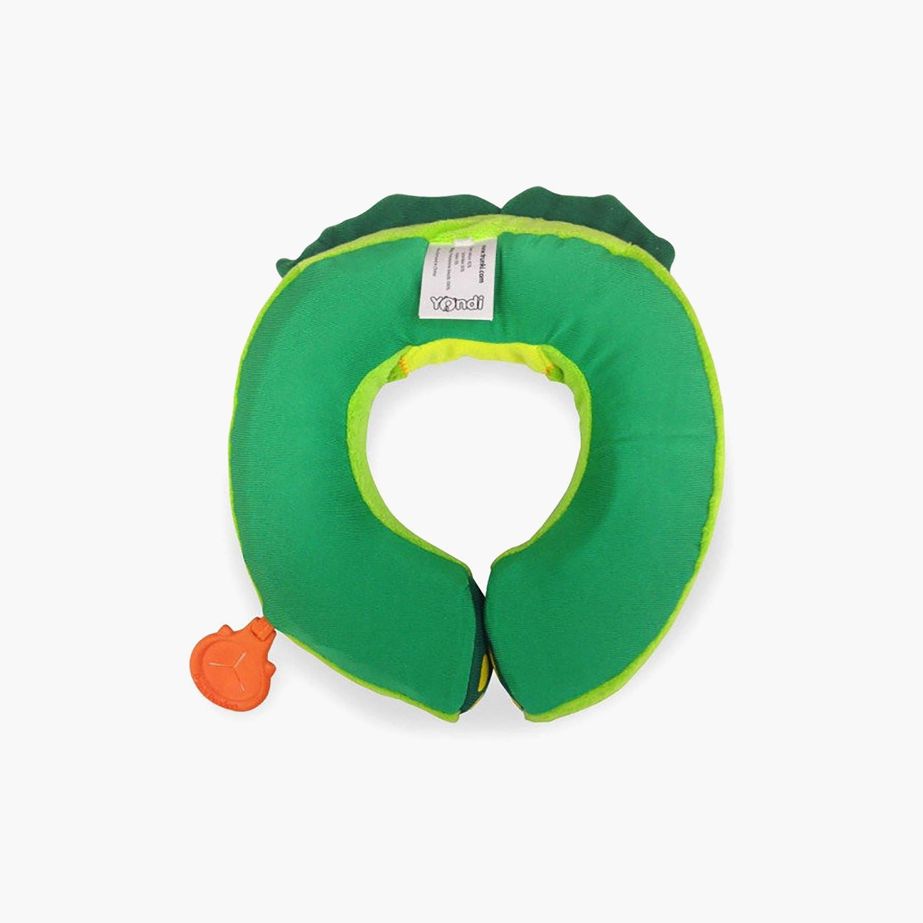 وسادة سفر للرقبة ودعم الذقن يوندي دودلي ديناصور من ترانكي - أخضر-baby-gear-travelaccessories-image-4