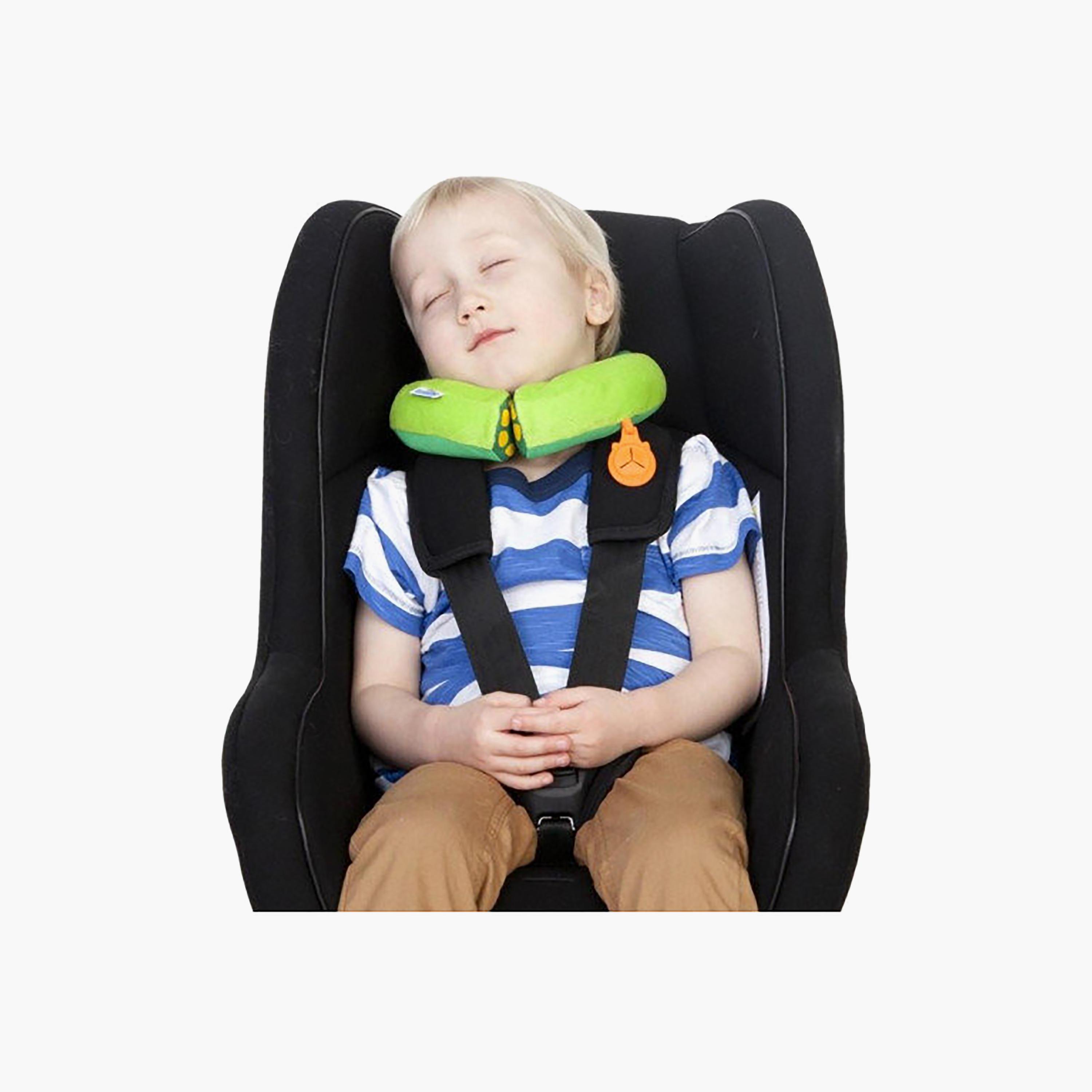 وسادة سفر للرقبة ودعم الذقن يوندي دودلي ديناصور من ترانكي - أخضر-baby-gear-travelaccessories-image-1