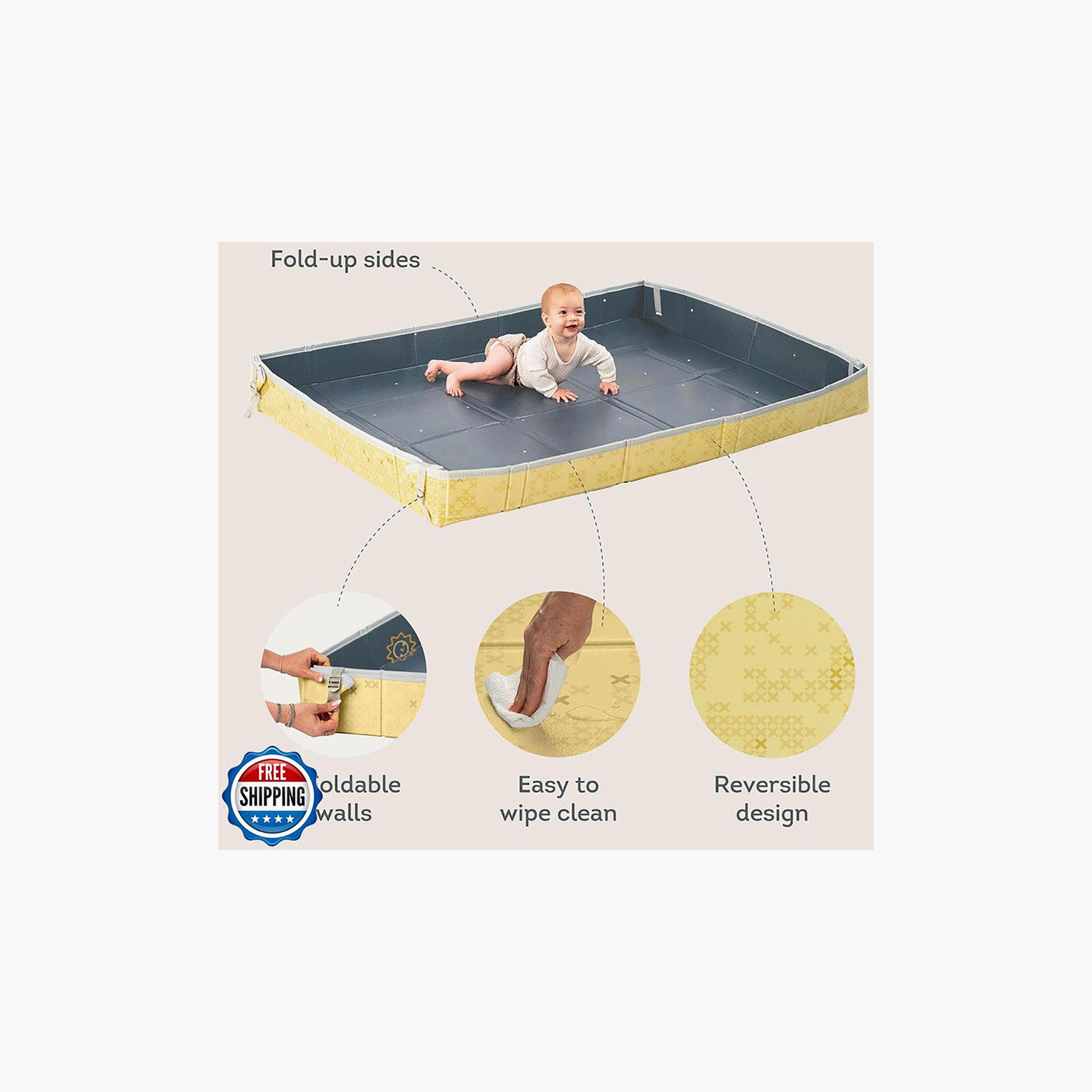 Taf Toys Fold N Fun Play Mat-baby-infantactivity-playpensandplaymats-image-3