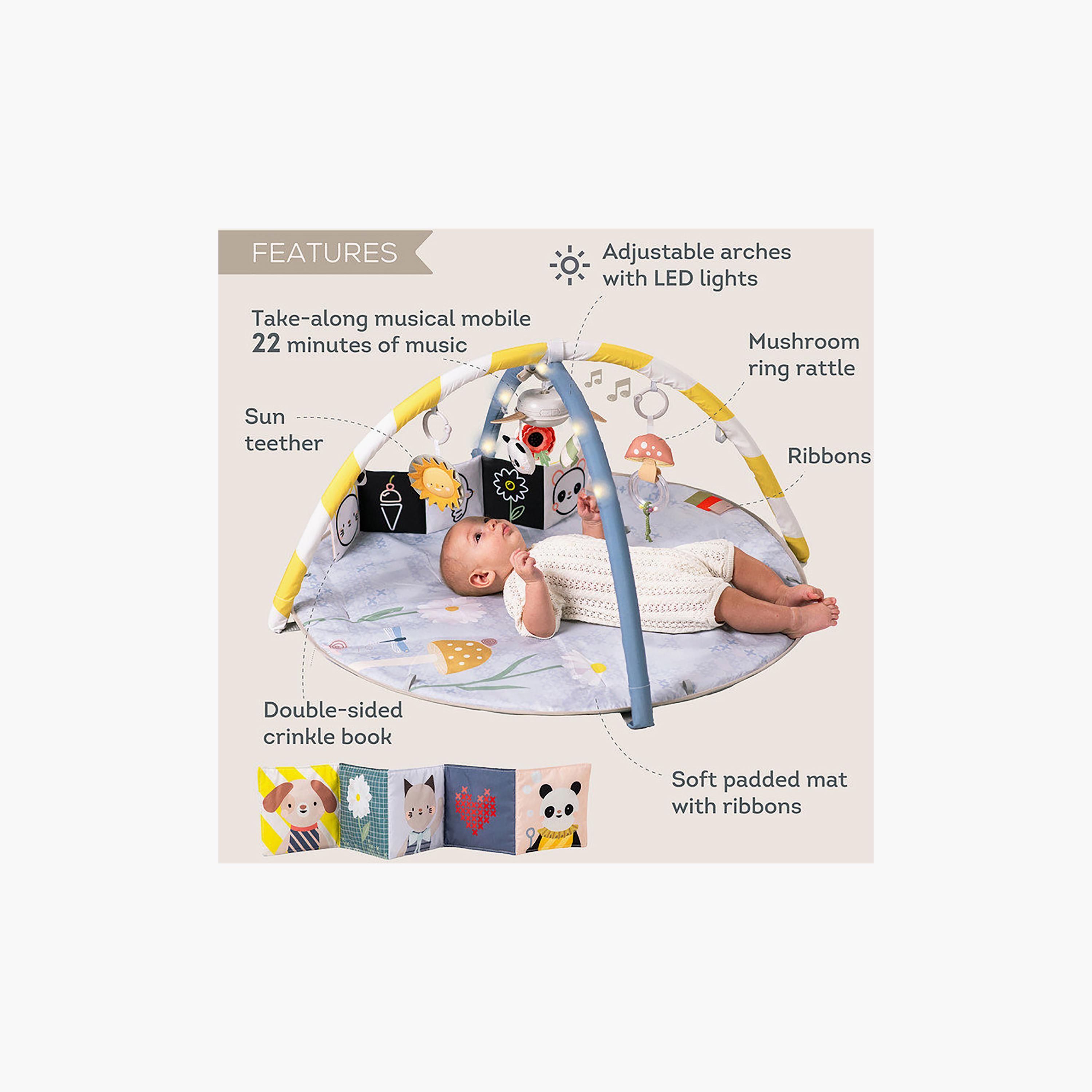 Taf Toys Fantasy Bloom Gym-baby-infantactivity-playgyms-image-8