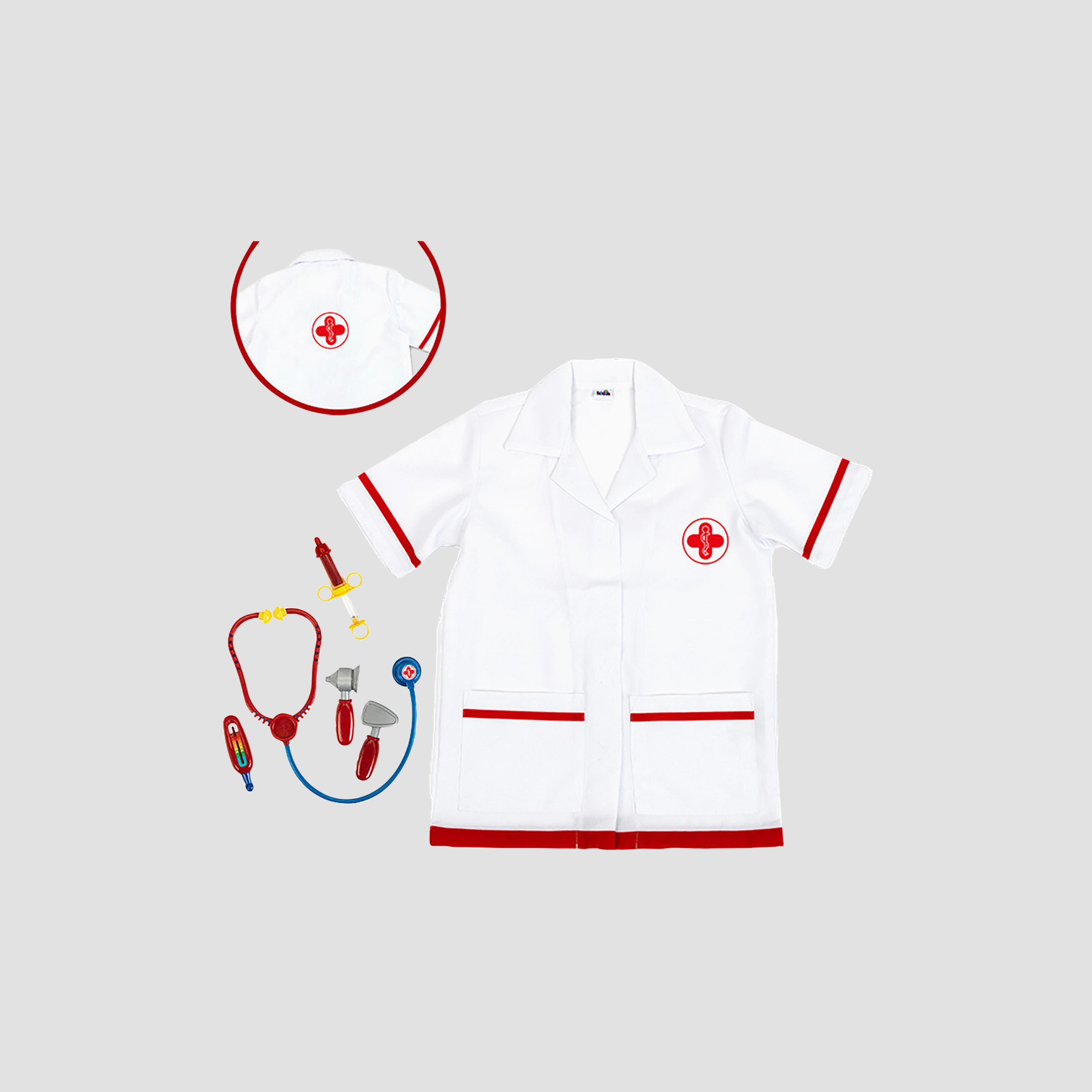 Klein Toys Pro Doctor Costume Set - White-boys-clothing-costumes-image-1