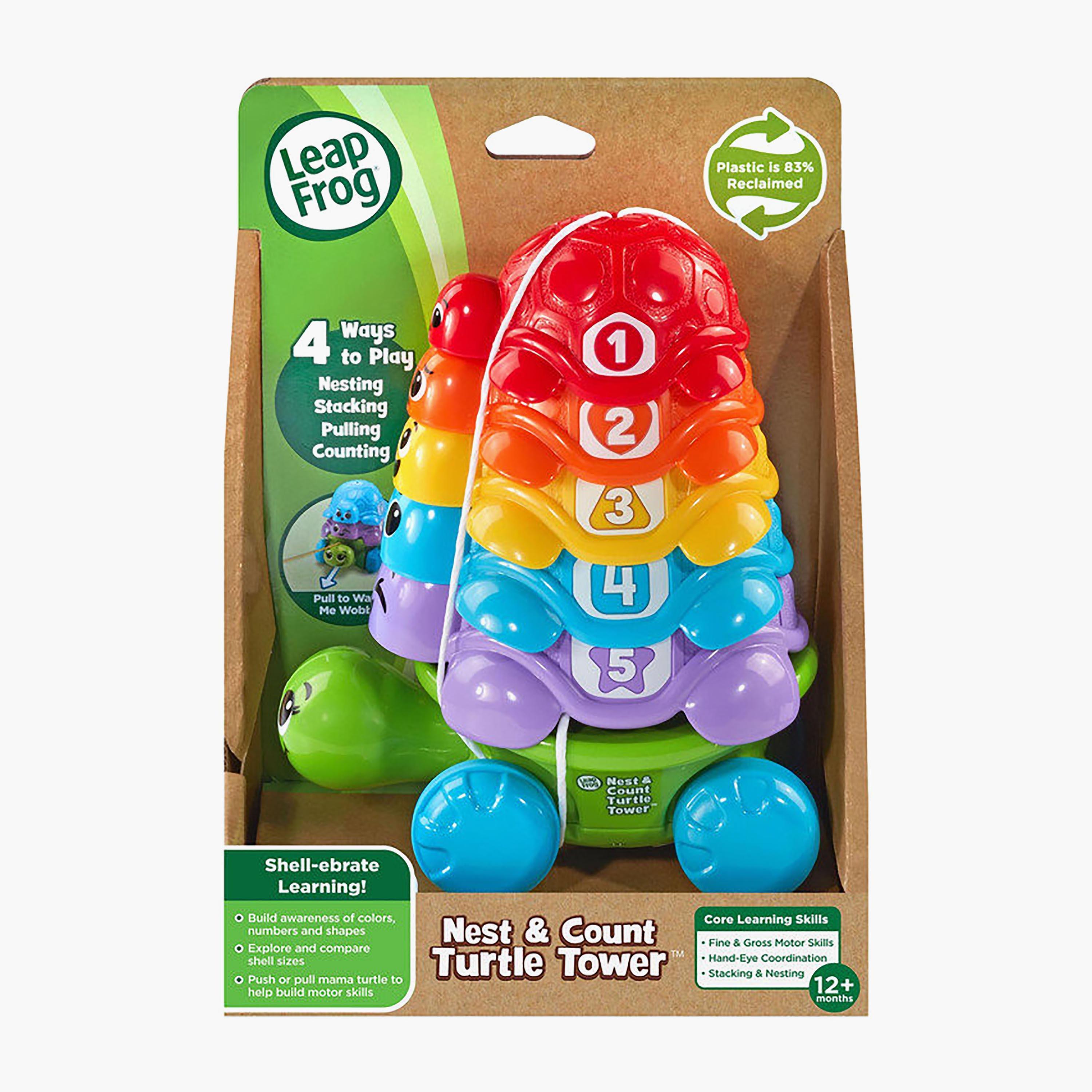 Leap Frog Nest & Count Turtle Tower-toys-babyandtoddlertoys-stackingandnestingtoys-image-5