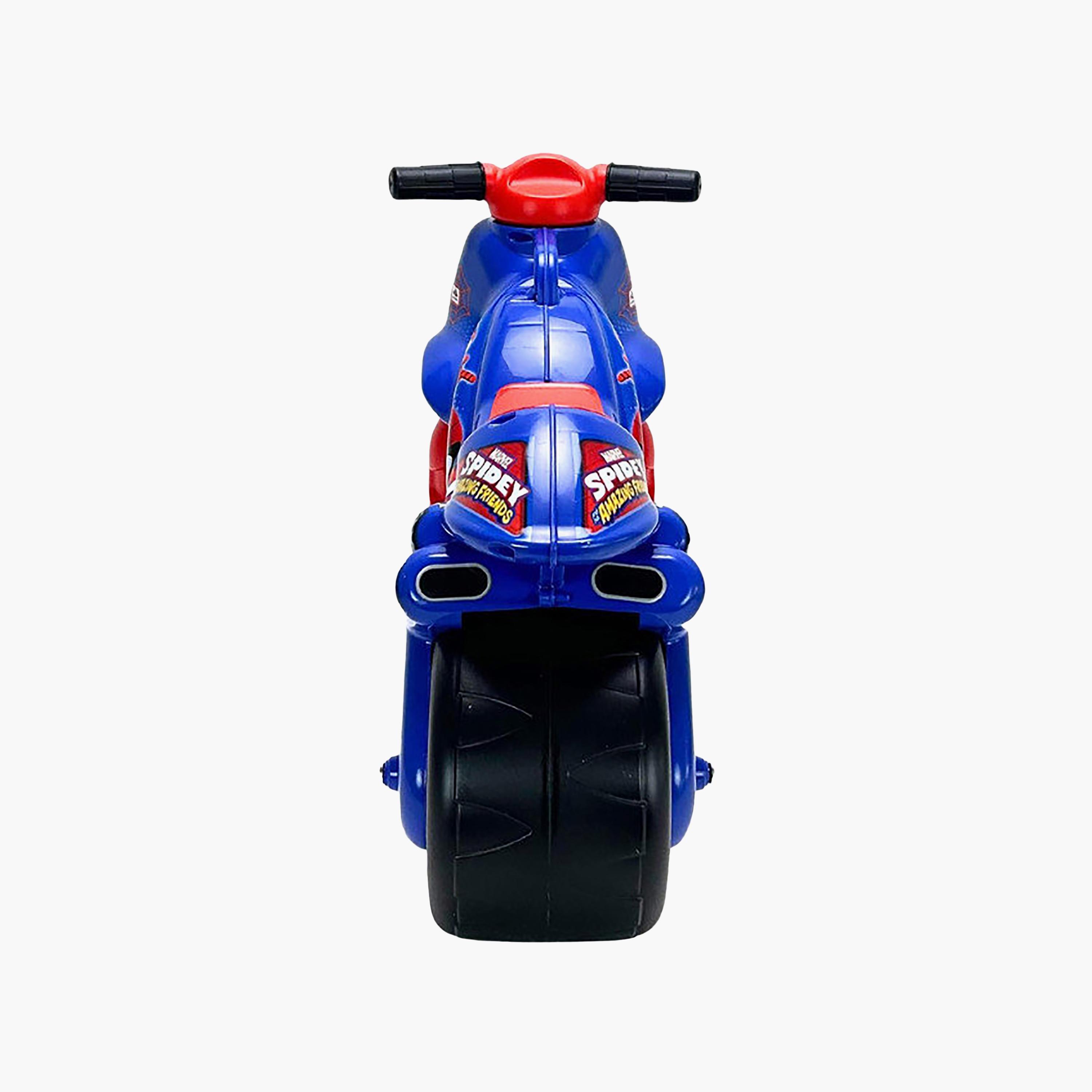 Injusa Foot-To-Floot Neox Spiderman Ride-On Motorbike-toys-outdoor-bikesandrideons-bikes-image-3