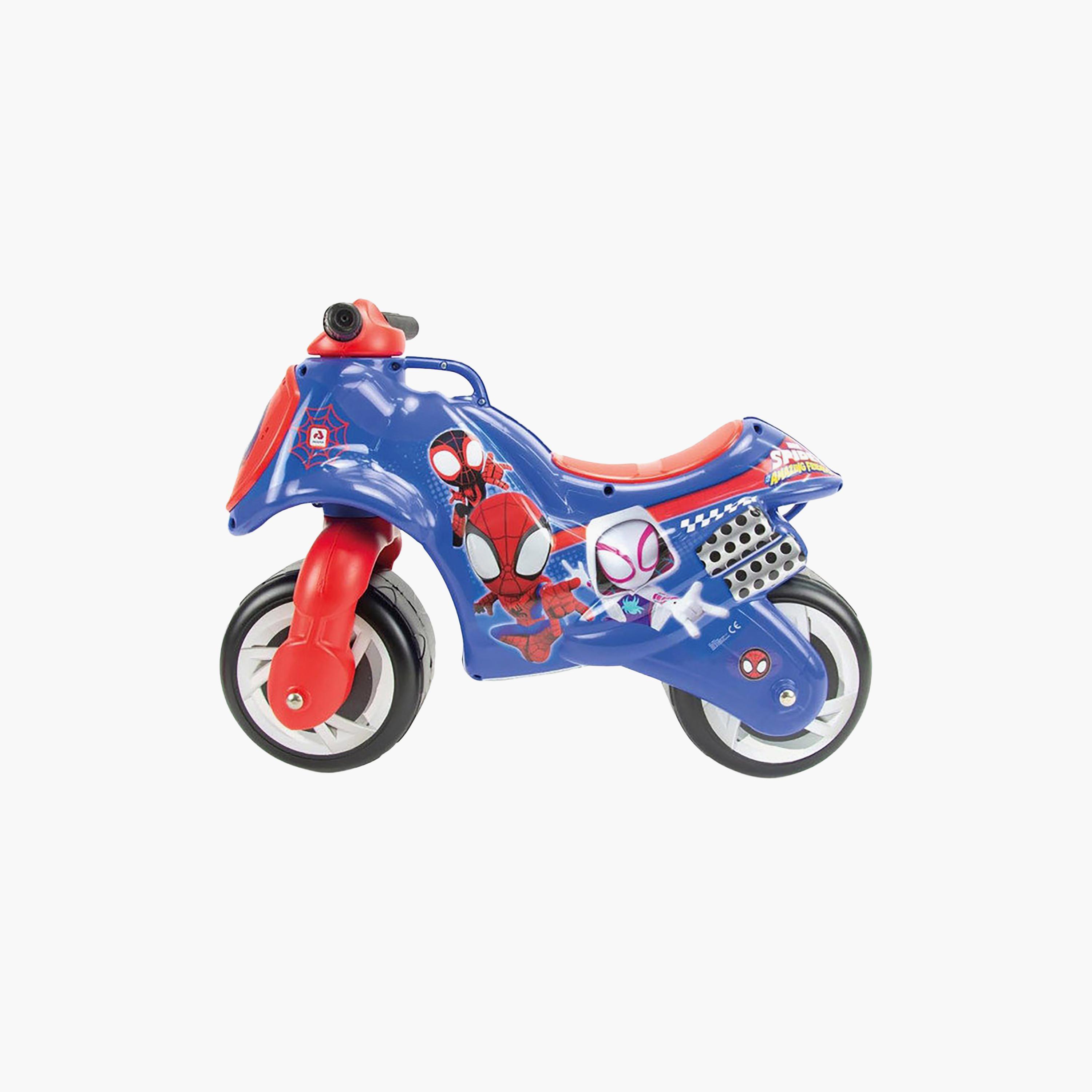 Injusa Foot-To-Floot Neox Spiderman Ride-On Motorbike-toys-outdoor-bikesandrideons-bikes-image-4