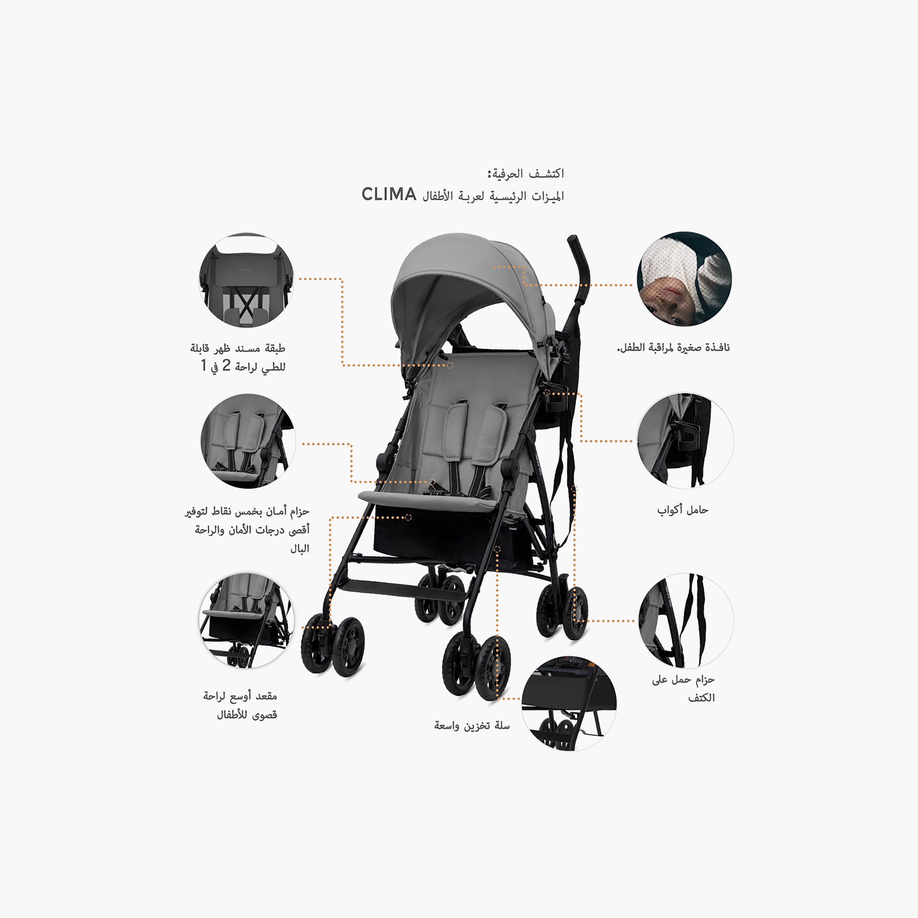 Neobreez Clima Compact Umbrella Stroller - 6 Months - 4 Years - 22 kg-baby-gear-strollersandprams-strollers-image-14