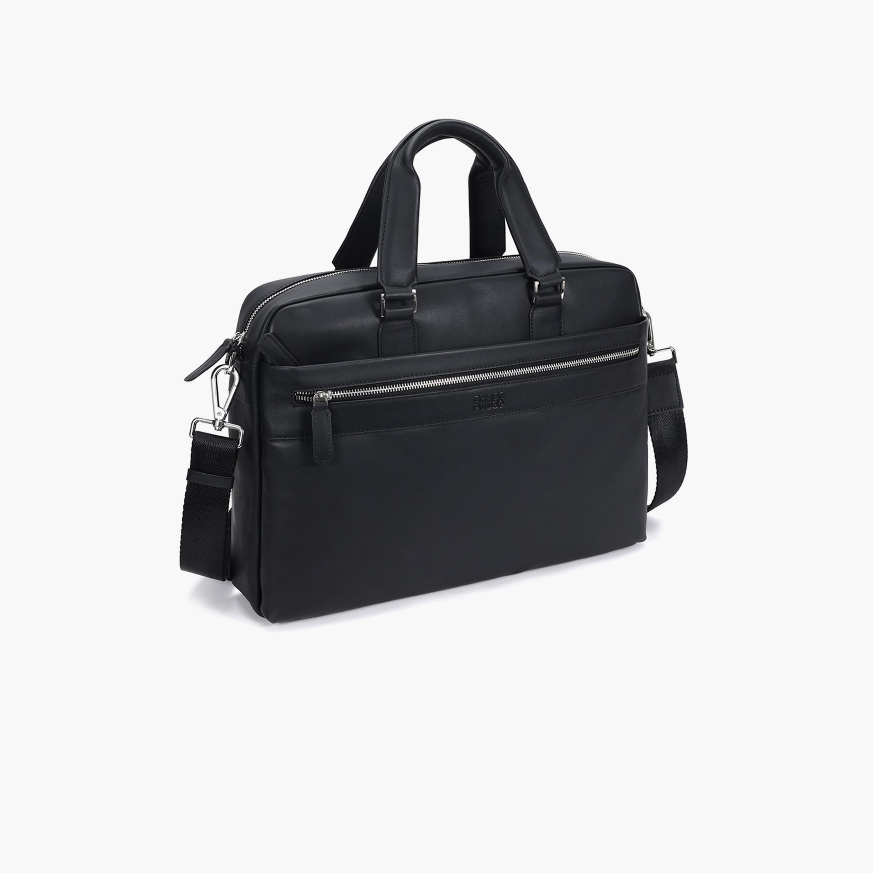 Chase Plus Bristol Laptop Bag Fortis Black-men-bags-image-1
