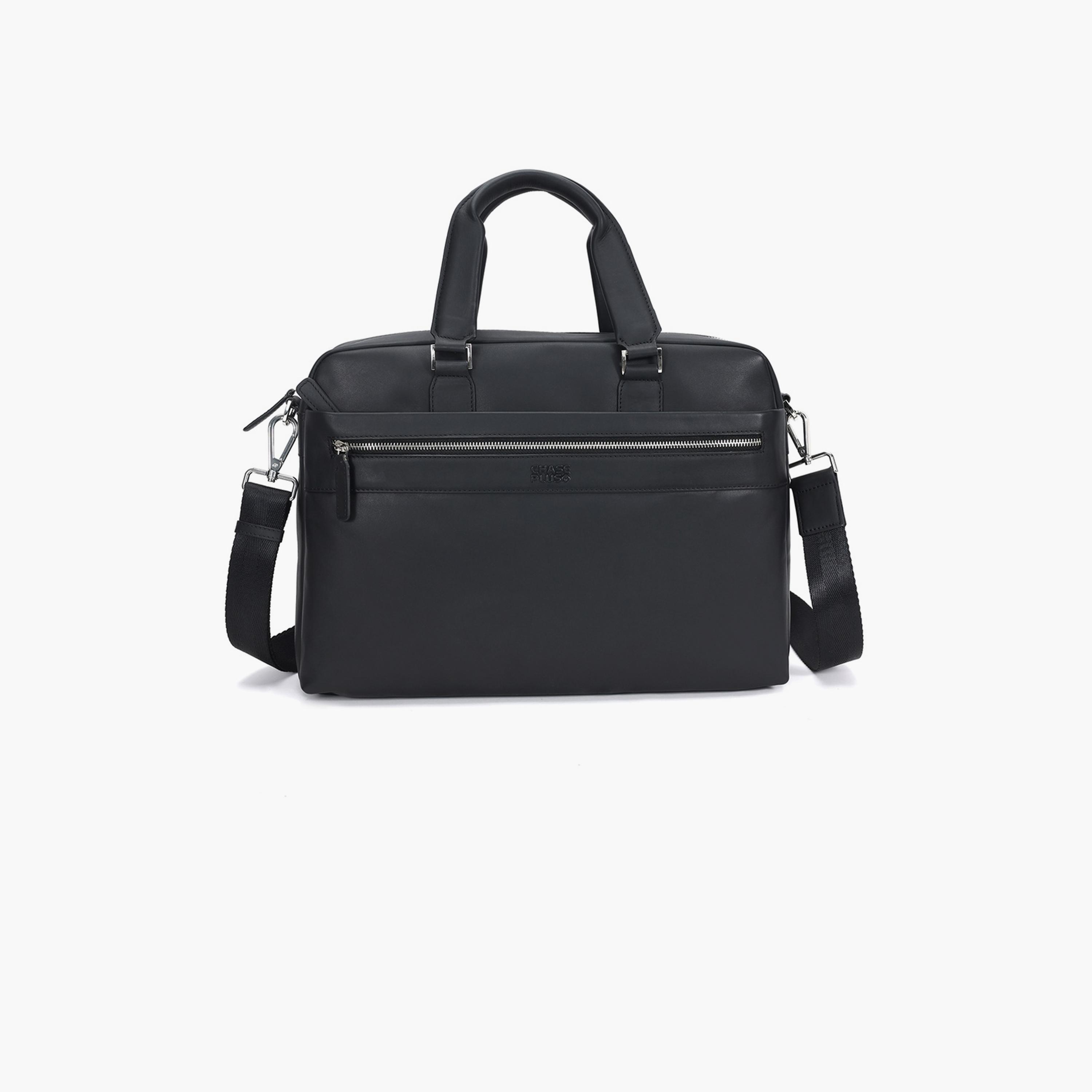Chase Plus Bristol Laptop Bag Fortis Black-men-bags-image-2