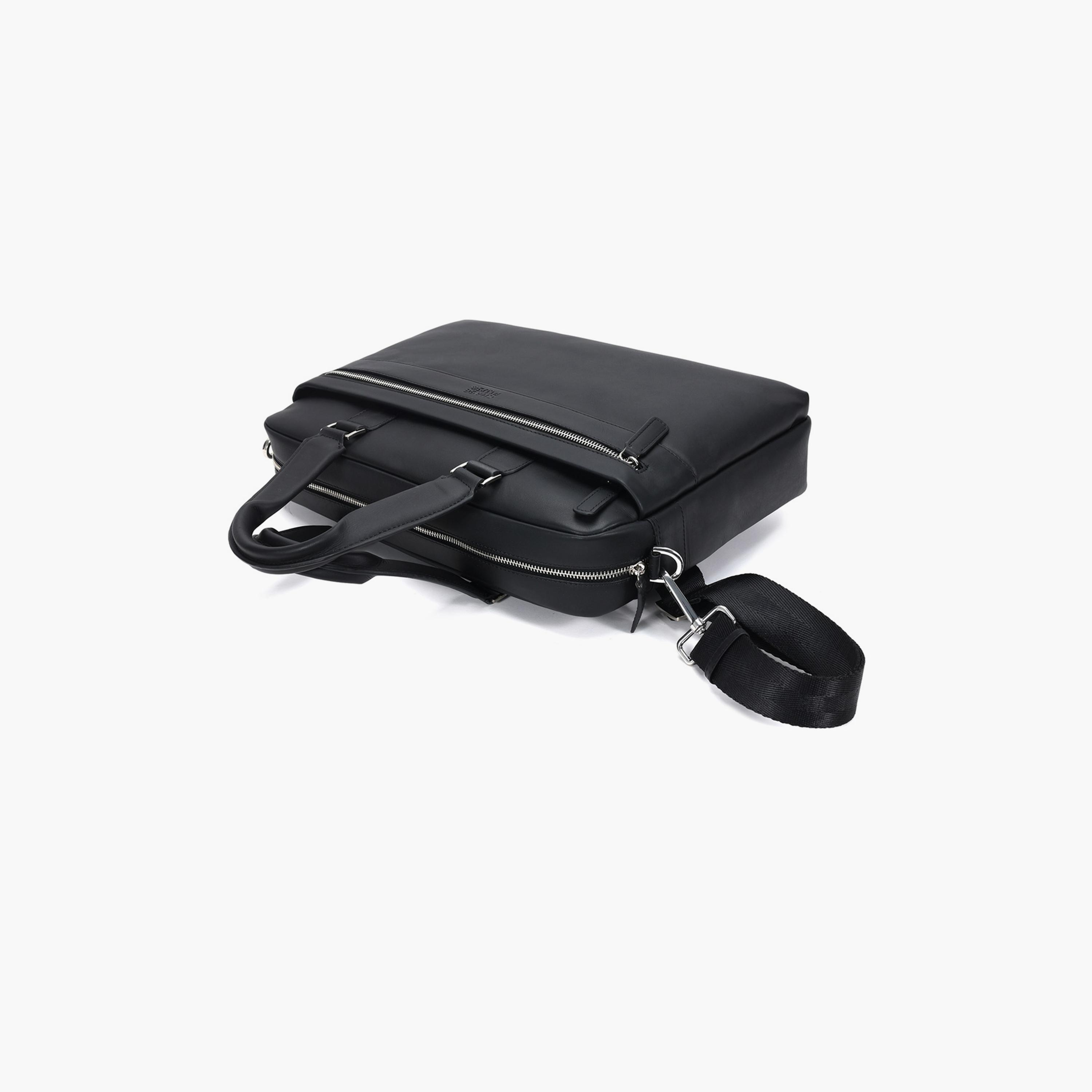 Chase Plus Bristol Laptop Bag Fortis Black-men-bags-image-4