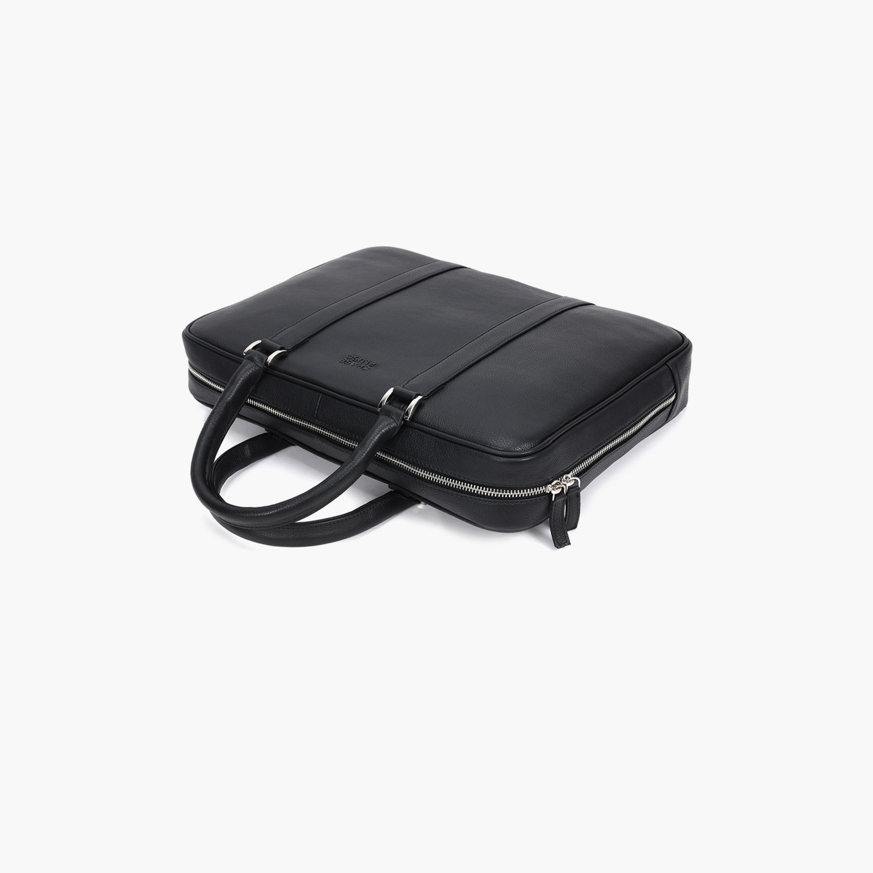 Chase Plus Domino Laptop Bag Willow Black-men-bags-image-4