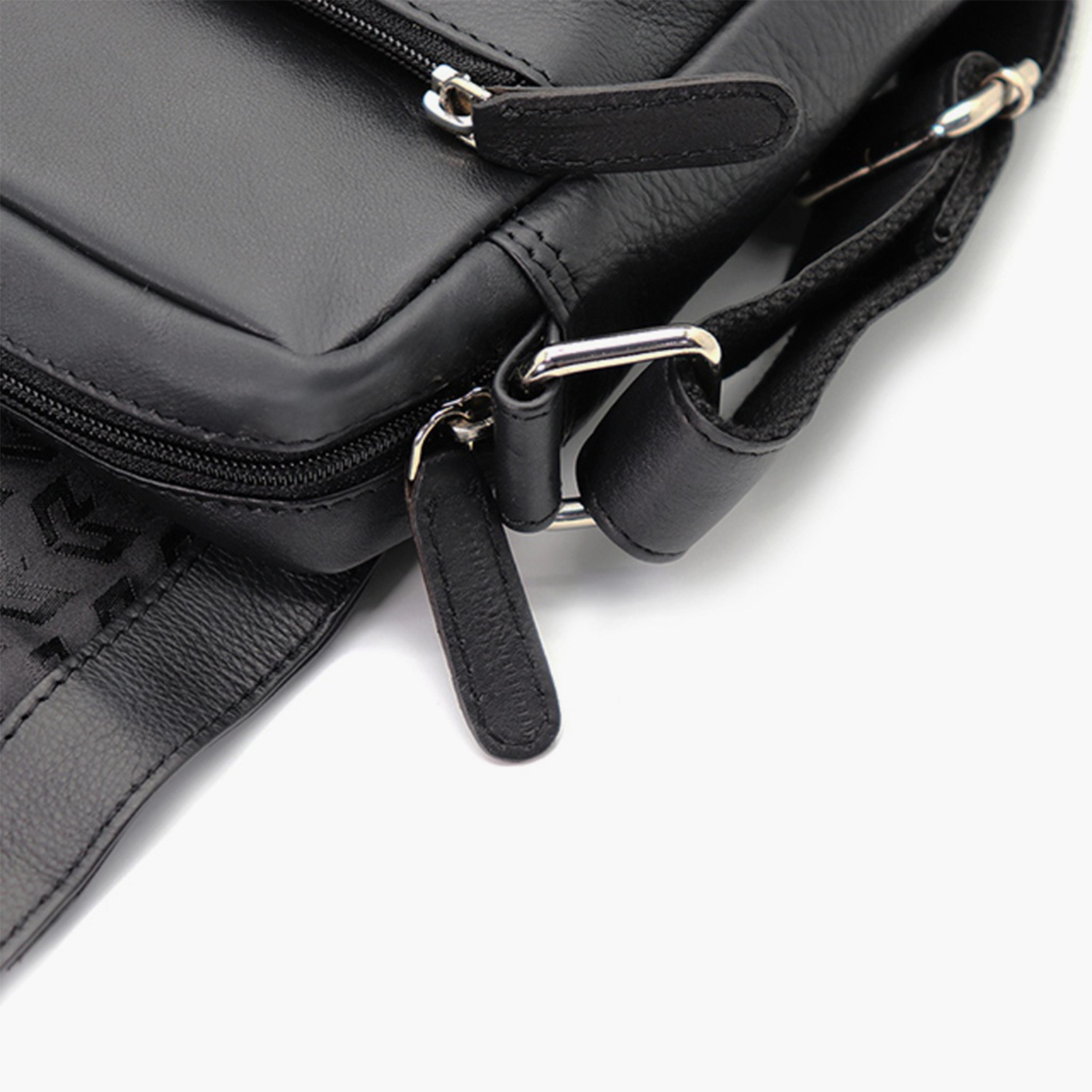 Chase Plus Premio Body Bag Metro Hide Black-men-bags-image-6