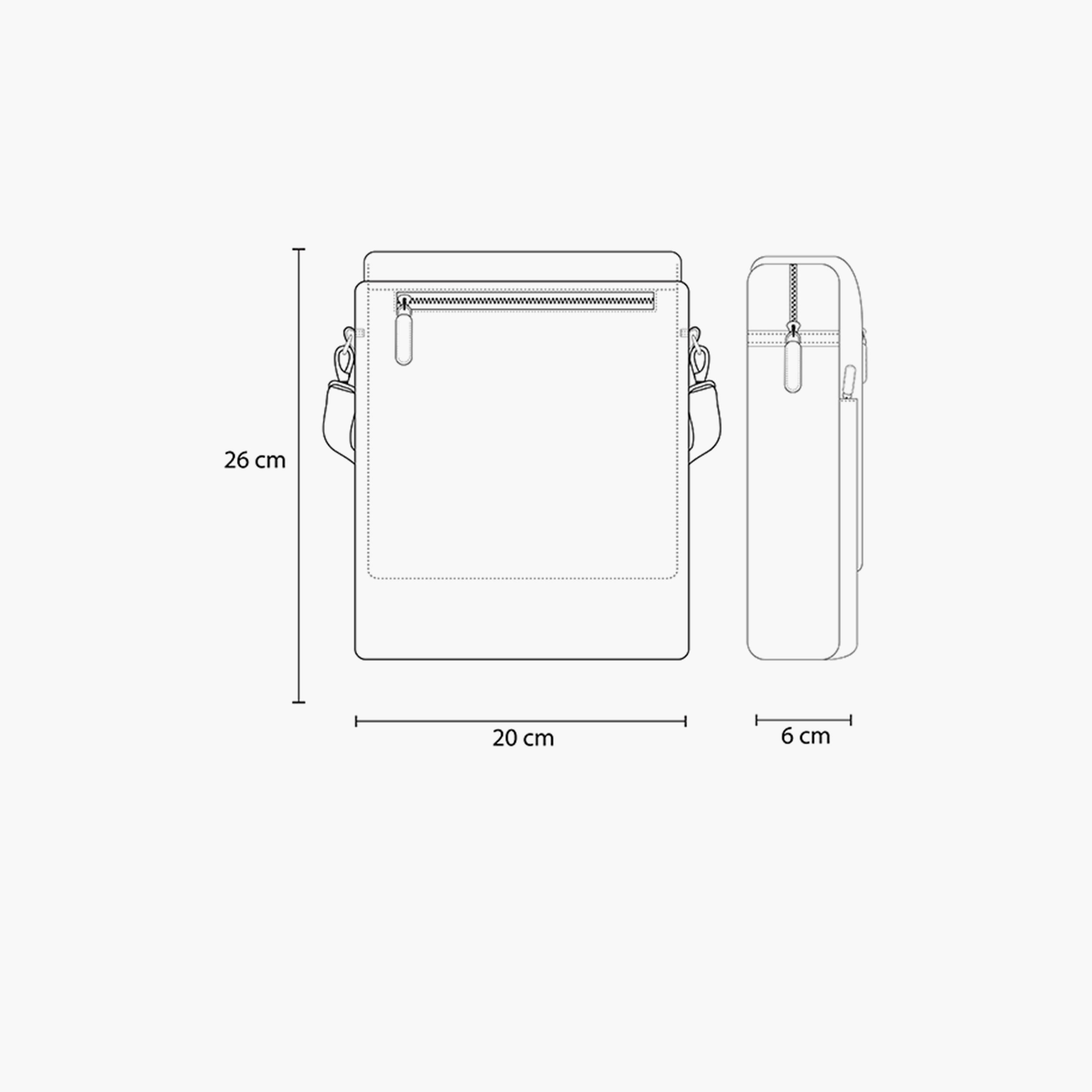 Chase Plus Premio Body Bag Metro Hide Black-men-bags-image-7