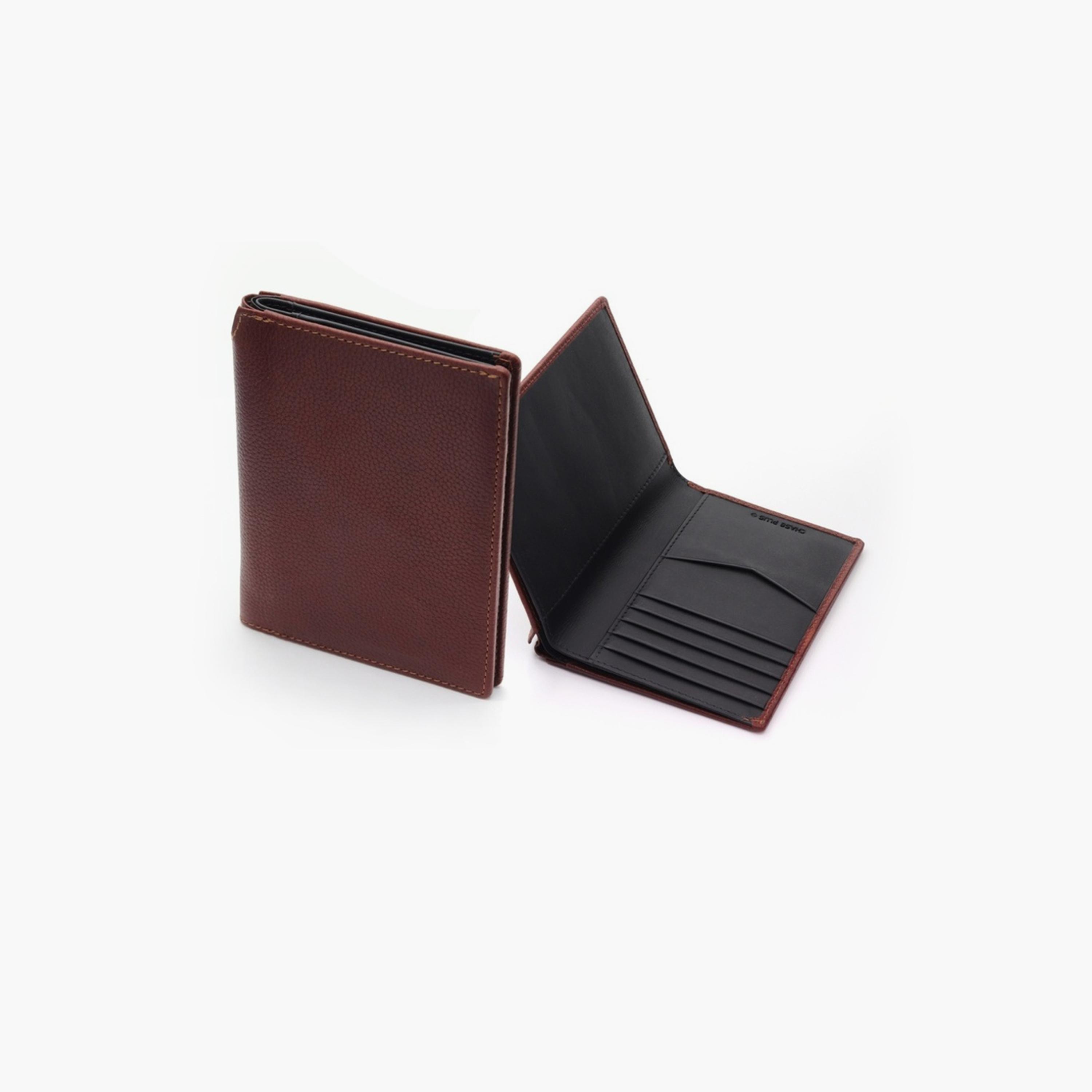 Chase Plus Oxford Passport Wallet With Agenda Pen Gift Set-men-beltsandwallets-wallets-image-1