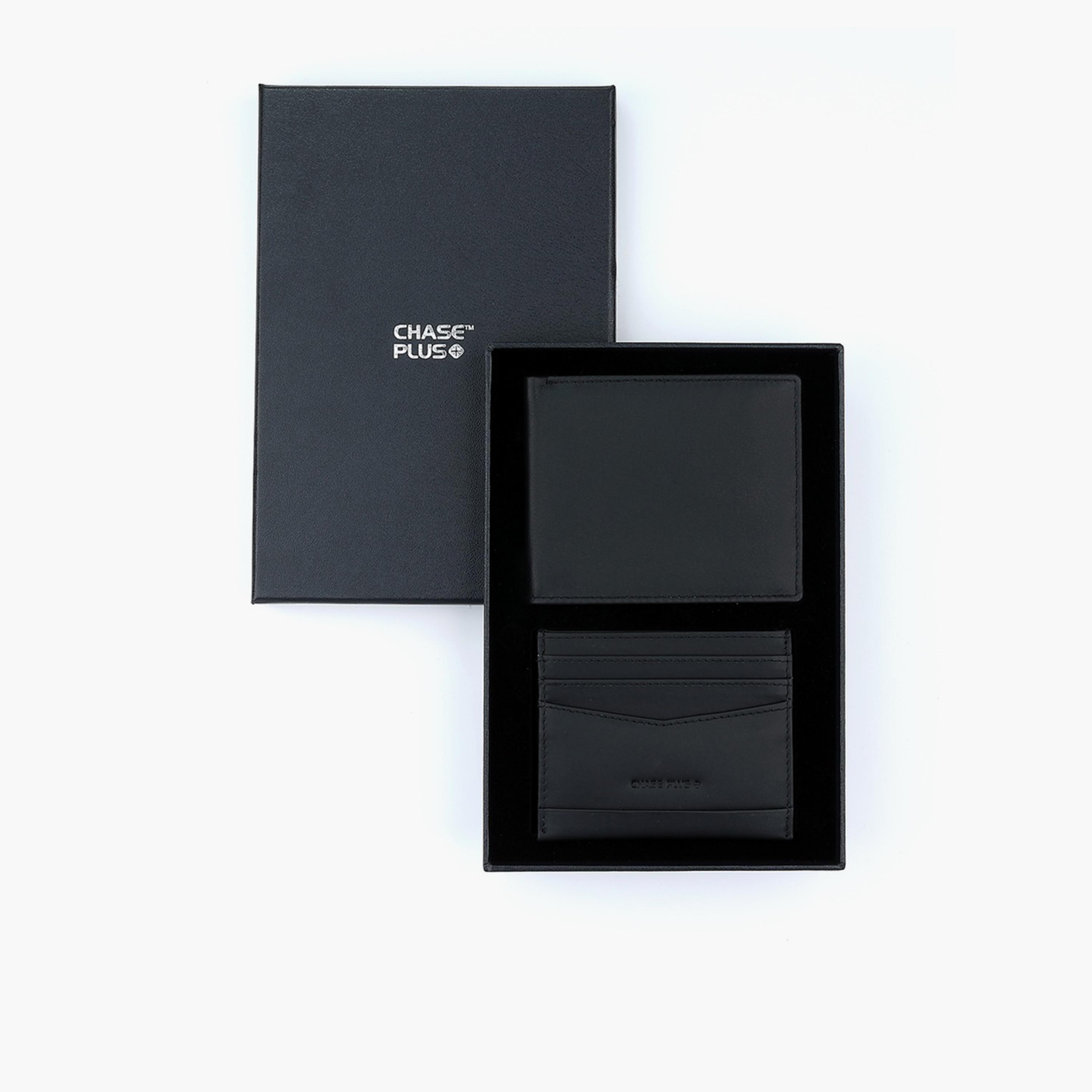 Chase Plus Mens Wallet And Credit Card Holder Business Gift Set-men-beltsandwallets-wallets-image-1