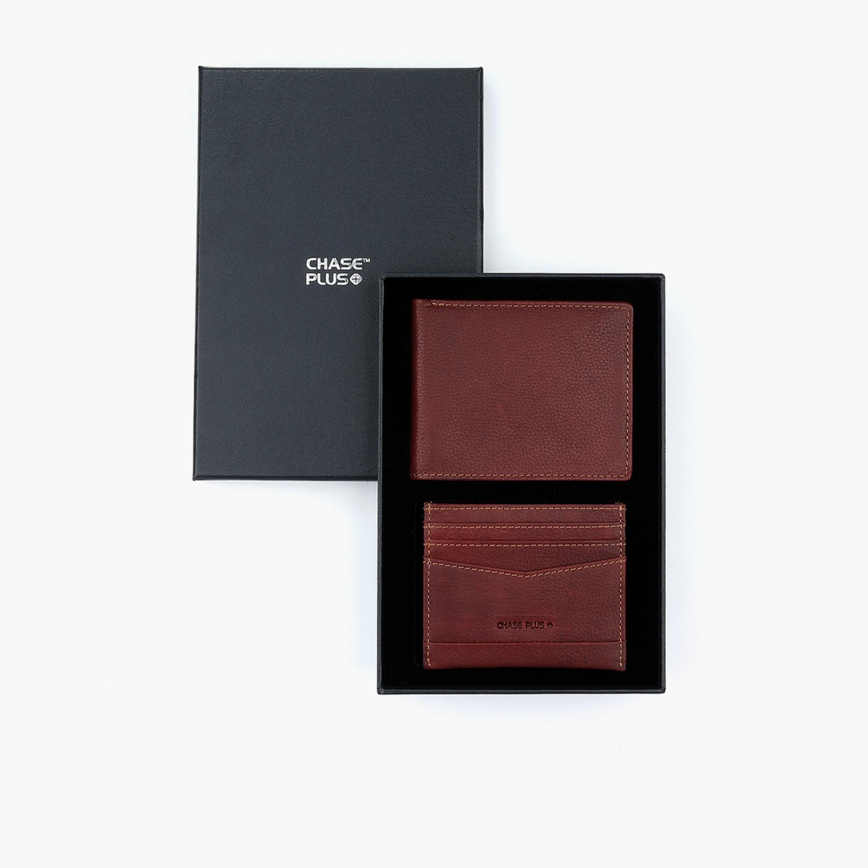 Chase Plus Mens Wallet And Credit Card Holder Business Gift Set-men-beltsandwallets-wallets-image-1