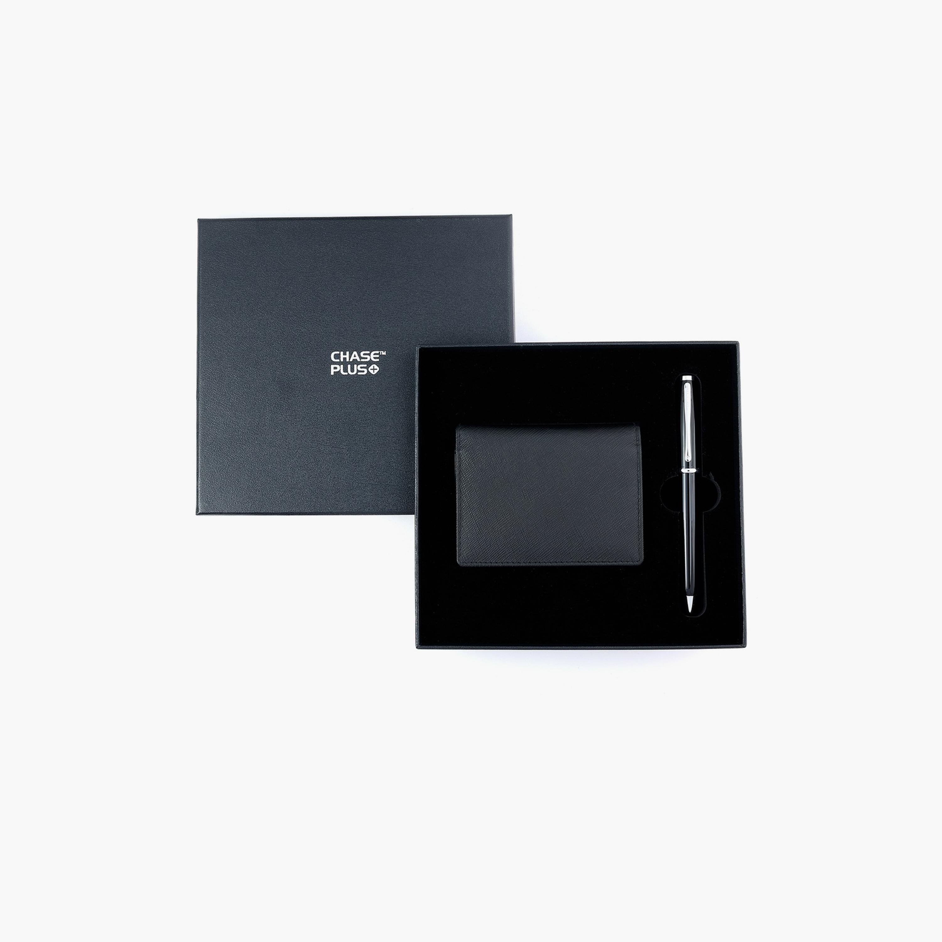 Chase Plus BCH And Pen Business Gift Set-men-beltsandwallets-wallets-image-1