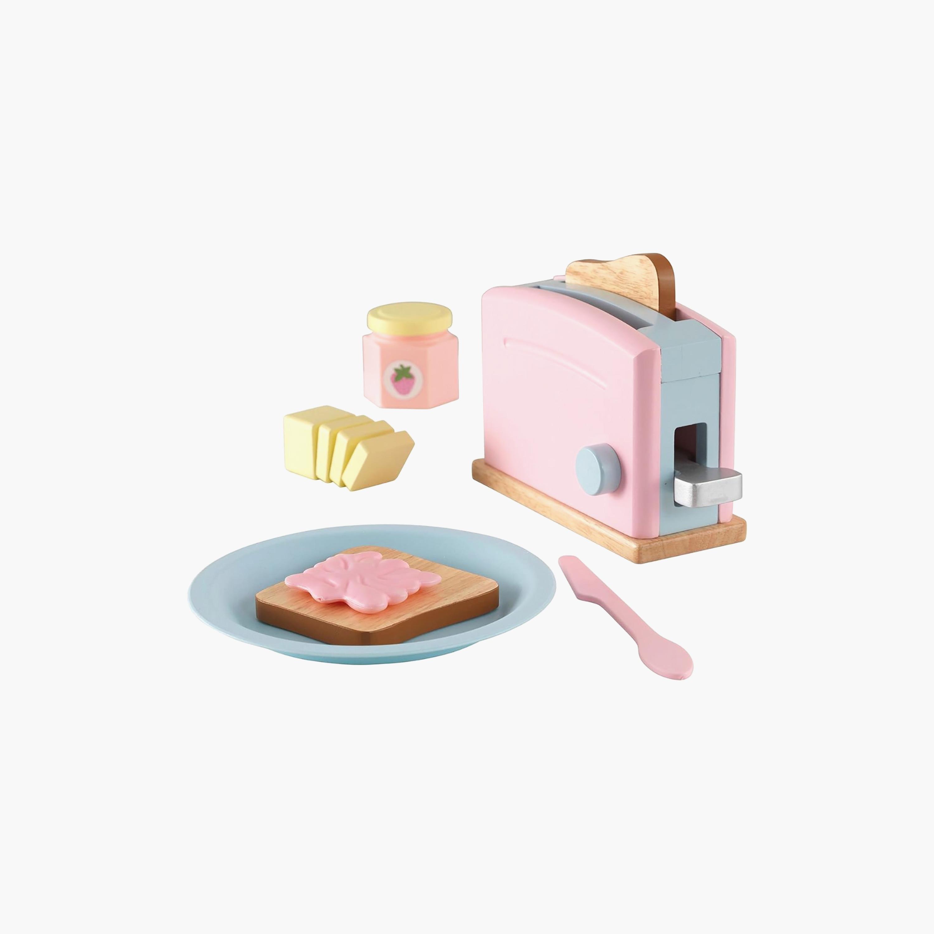 طقم محمصة خبز من كيد كرافت - ألوان باستيل-toys-roleplay-kitchensets-image-1