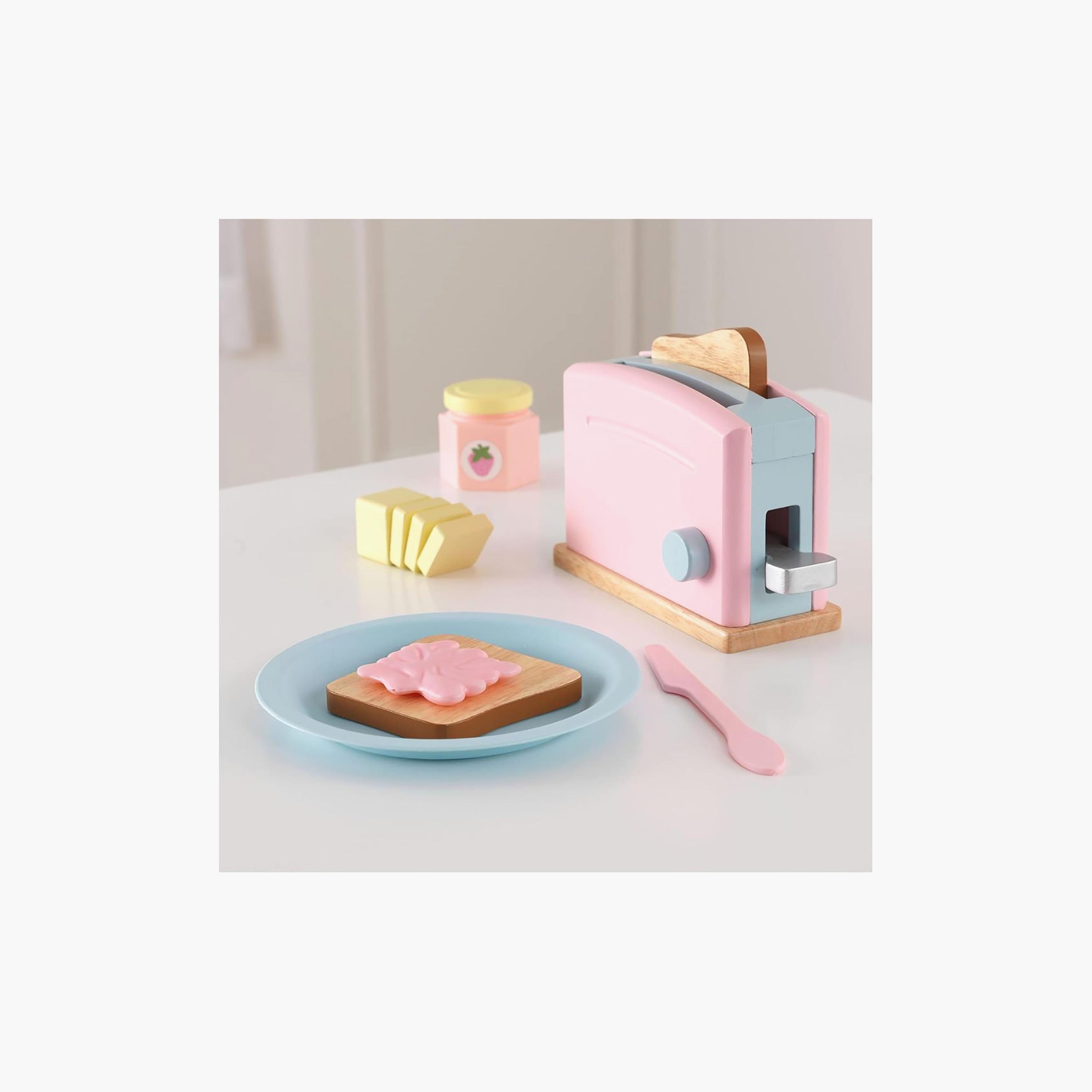 طقم محمصة خبز من كيد كرافت - ألوان باستيل-toys-roleplay-kitchensets-image-2