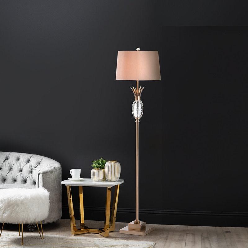 Vanity Living Glass Floor Lamp - 163 cm