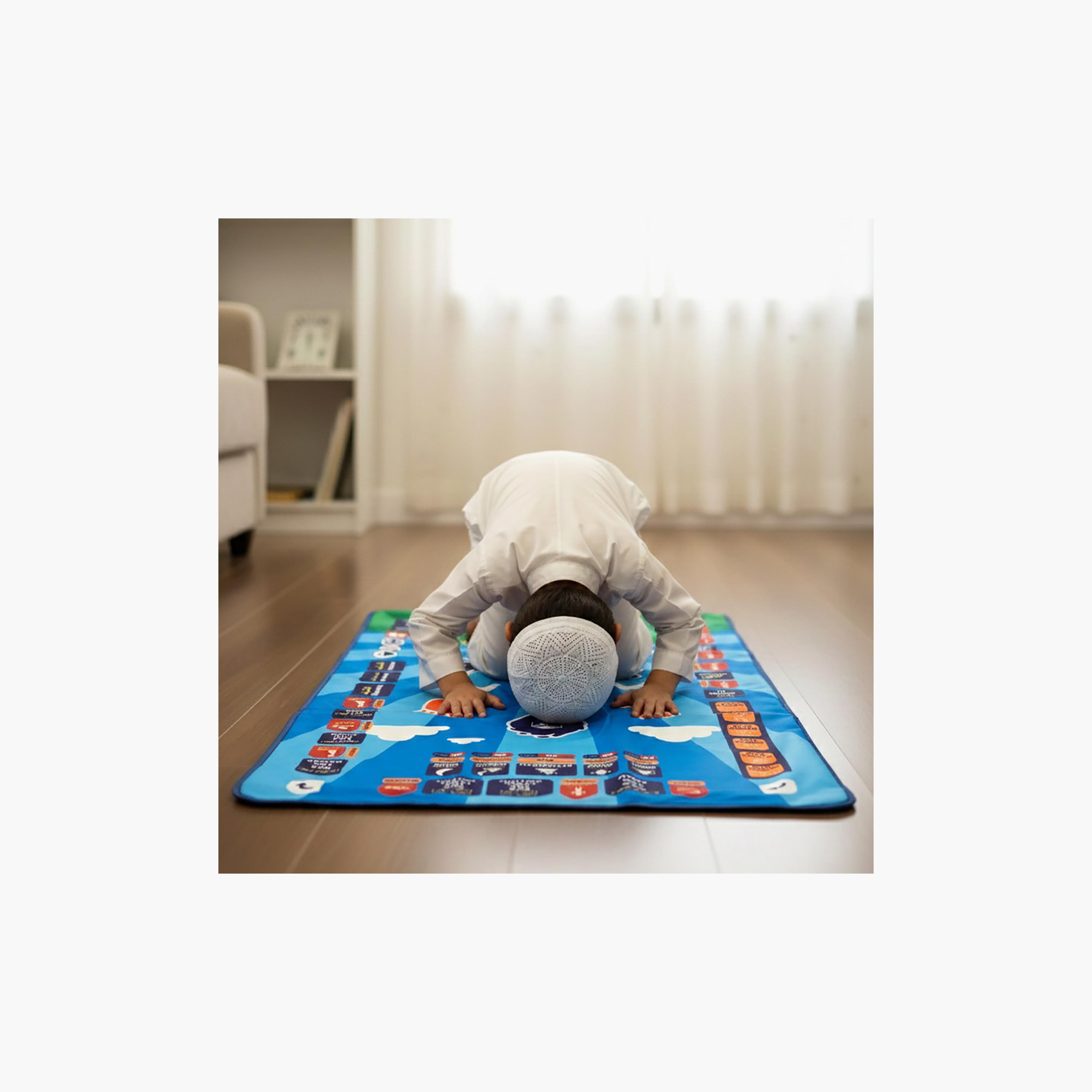Little Story Islamic Prayer Learning Mat - Blue-baby-infantactivity-playpensandplaymats-image-7