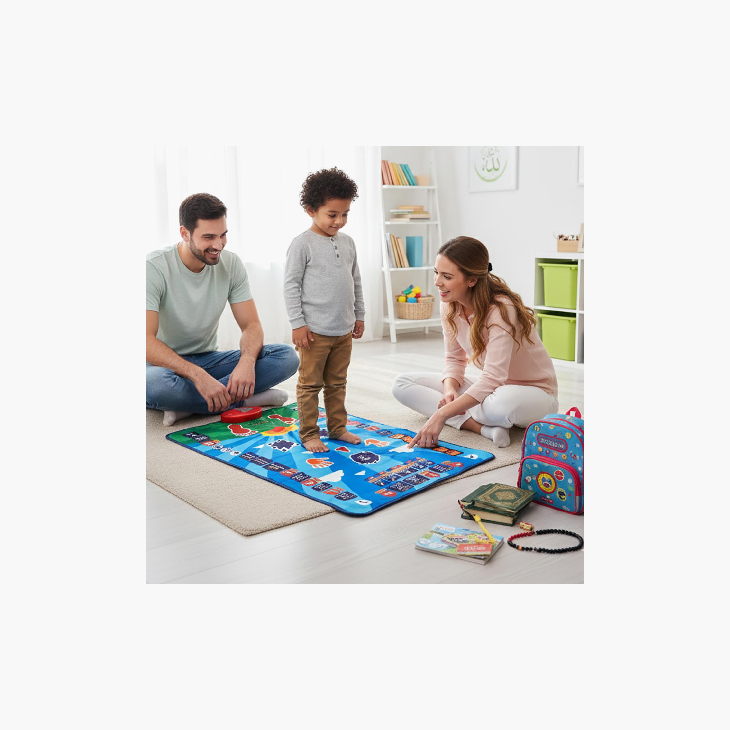 Little Story Islamic Prayer Learning Mat - Blue-baby-infantactivity-playpensandplaymats-image-8