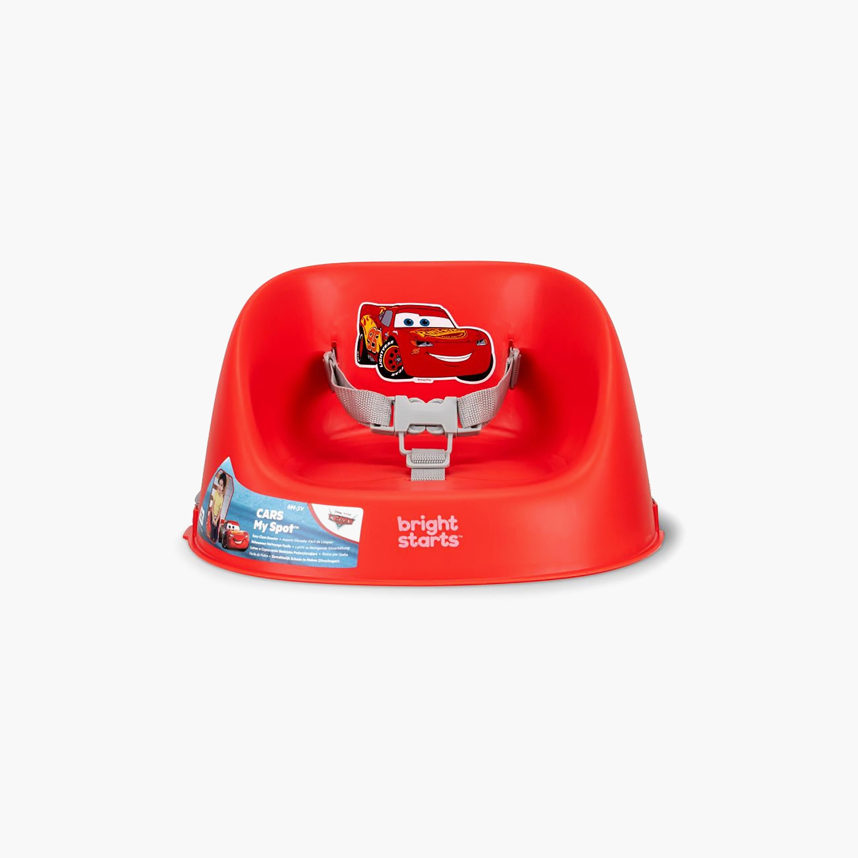 Bright Starts Cars My Spot Easy-Clean Booster Seat - 6-60 Months-baby-feeding-highchairsandboosters-image-1