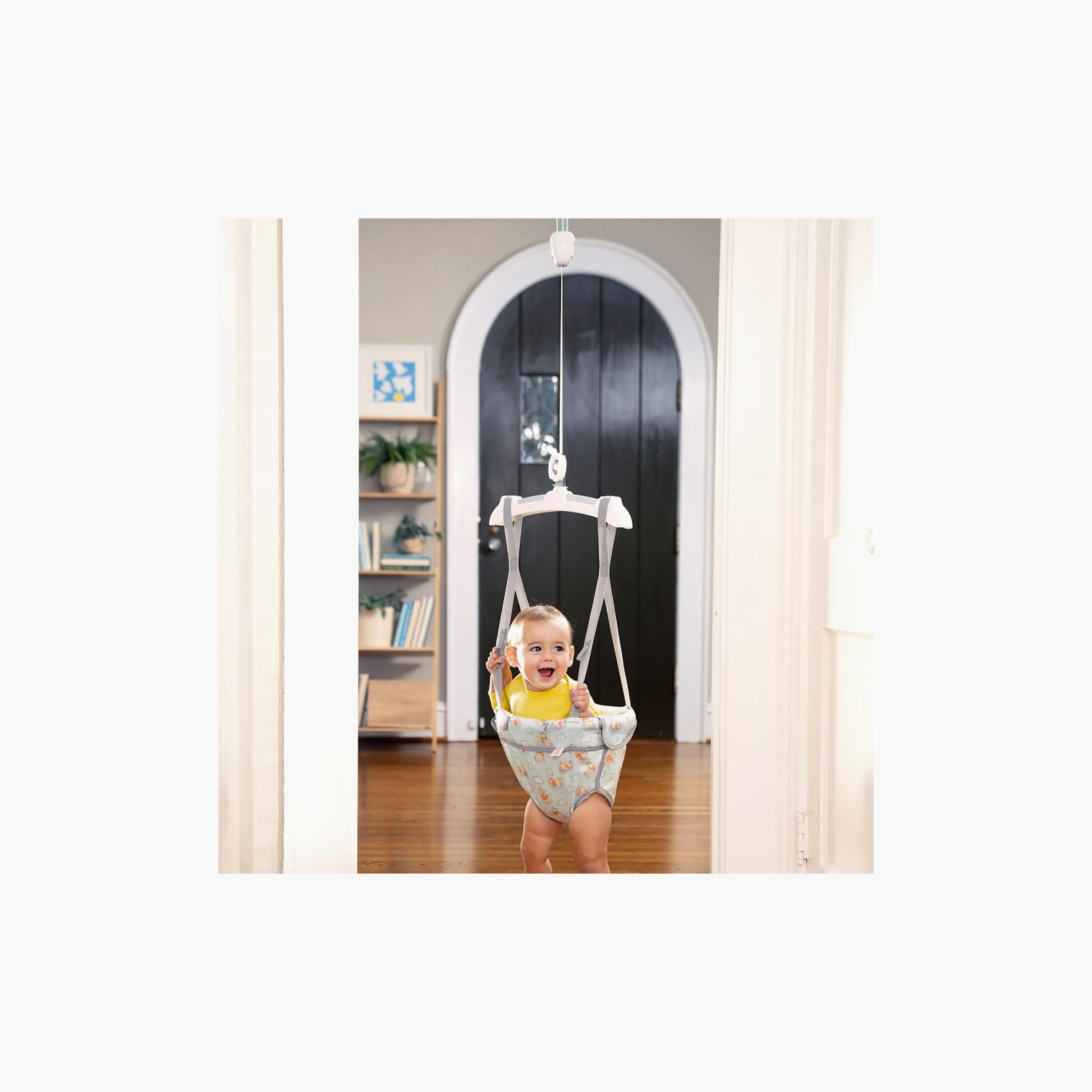 Bright Starts Winnie the Pooh Once Upon a Bounce Door Jumper - 6-12 Months-baby-infantactivity-bouncers-image-2