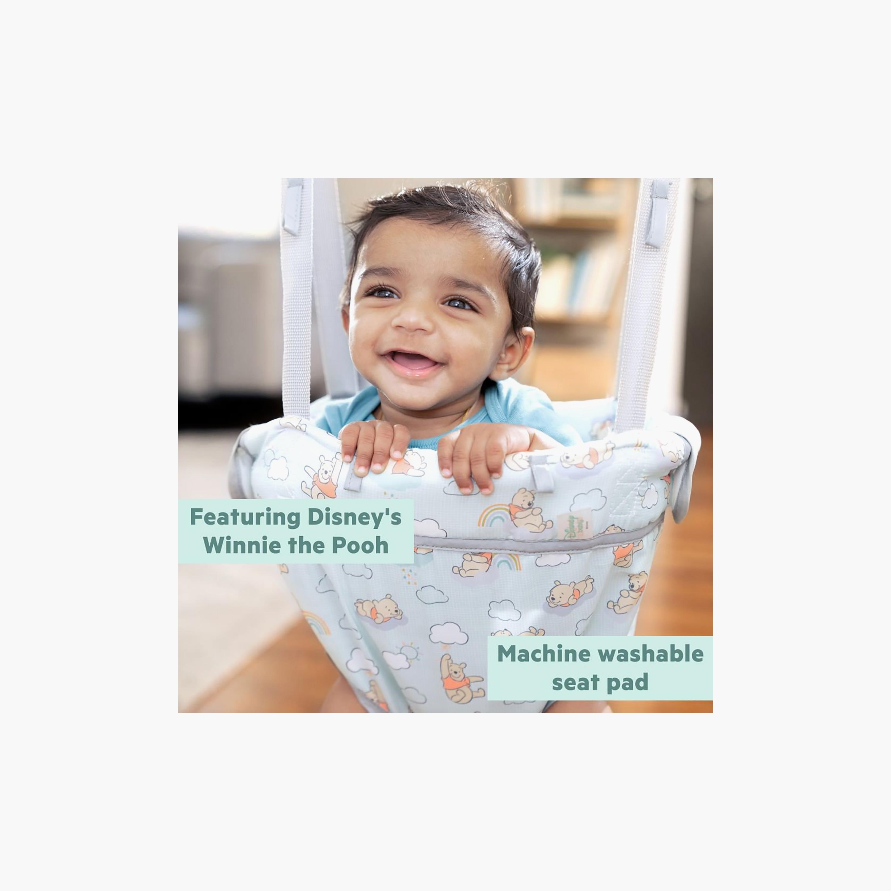 Bright Starts Winnie the Pooh Once Upon a Bounce Door Jumper - 6-12 Months-baby-infantactivity-bouncers-image-3