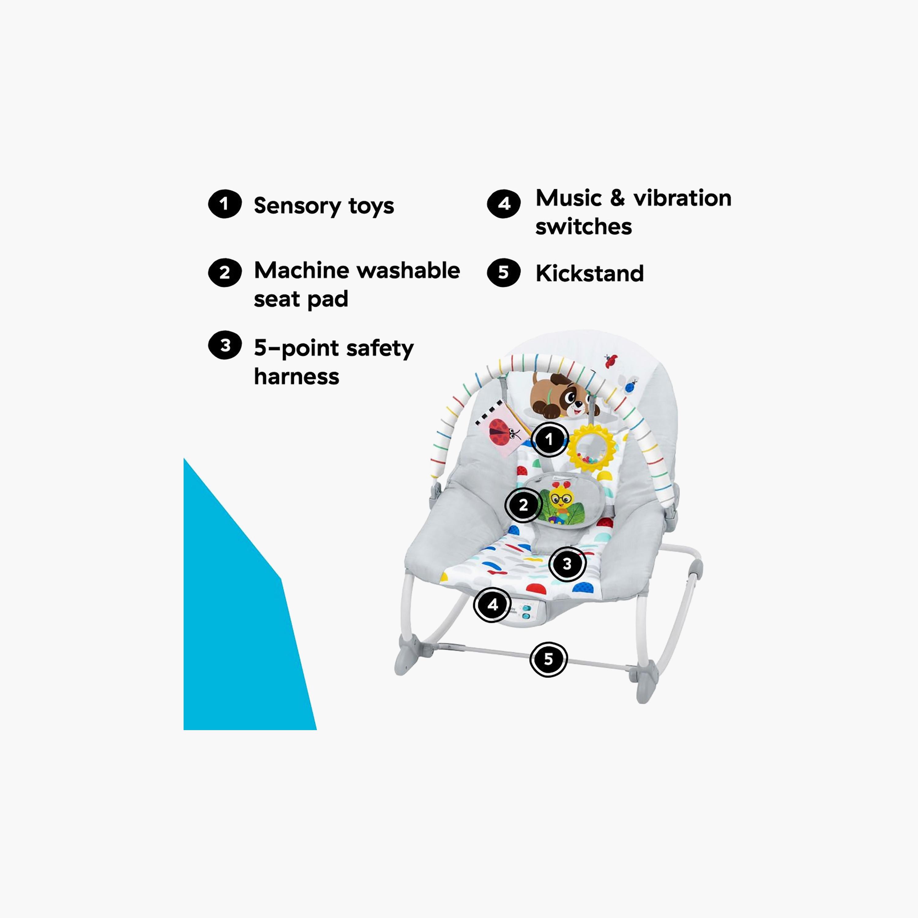 Baby Einstein Deans Discovery Spot Musical Infant to Toddler Rocker - 0-30 Months-baby-infantactivity-rockers-image-6