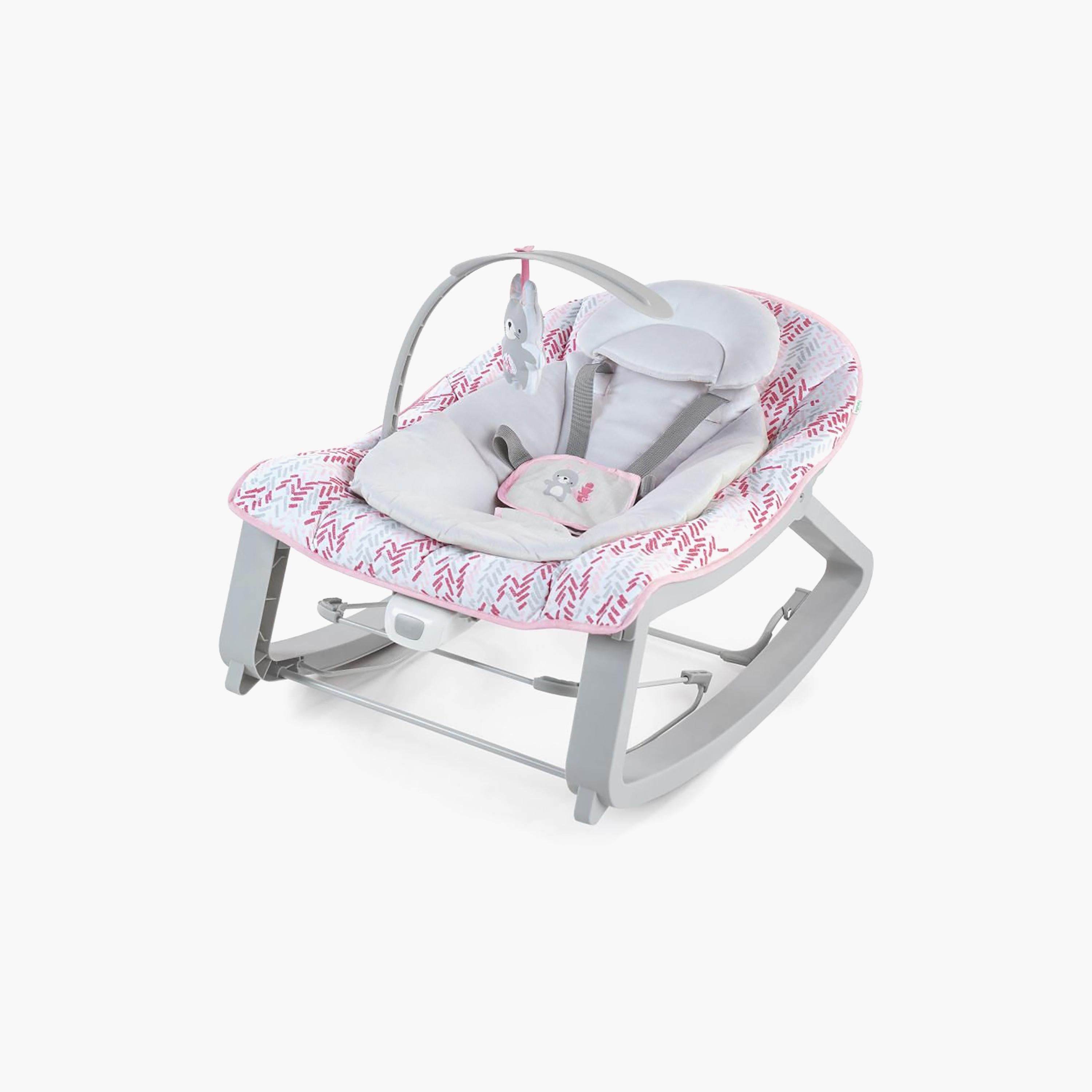 Ingenuity Lily Keep Cozy 3-in-1 Grow with Me Baby Bouncer & Rocker - 0-30 Months-baby-infantactivity-bouncers-image-1