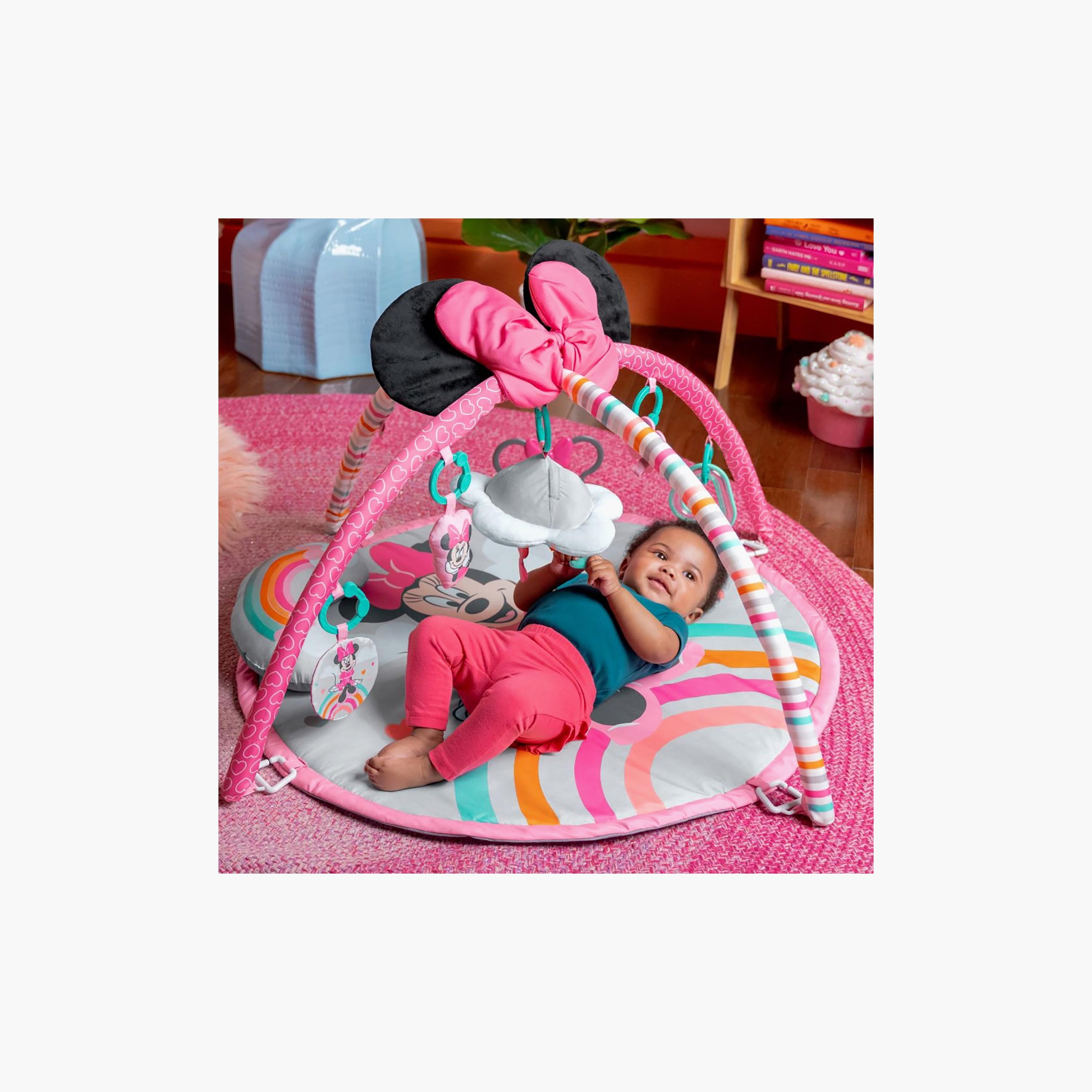 Bright Starts Minnie Mouse Forever Besties Activity Gym - 0-12 Months-baby-infantactivity-playgyms-image-2