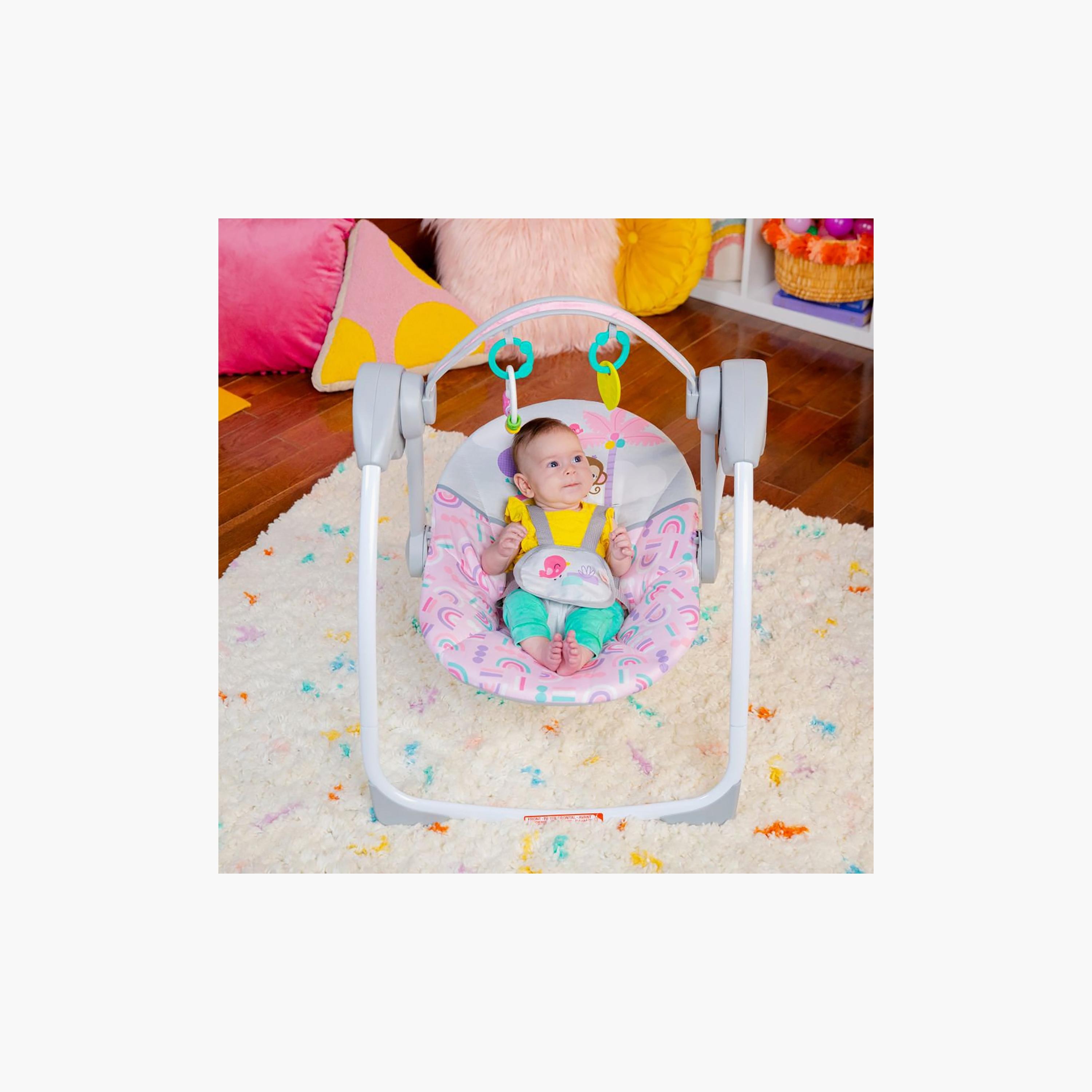 Bright Starts Portable Baby Swing with Music - 0-9 Months-baby-infantactivity-swings-image-8