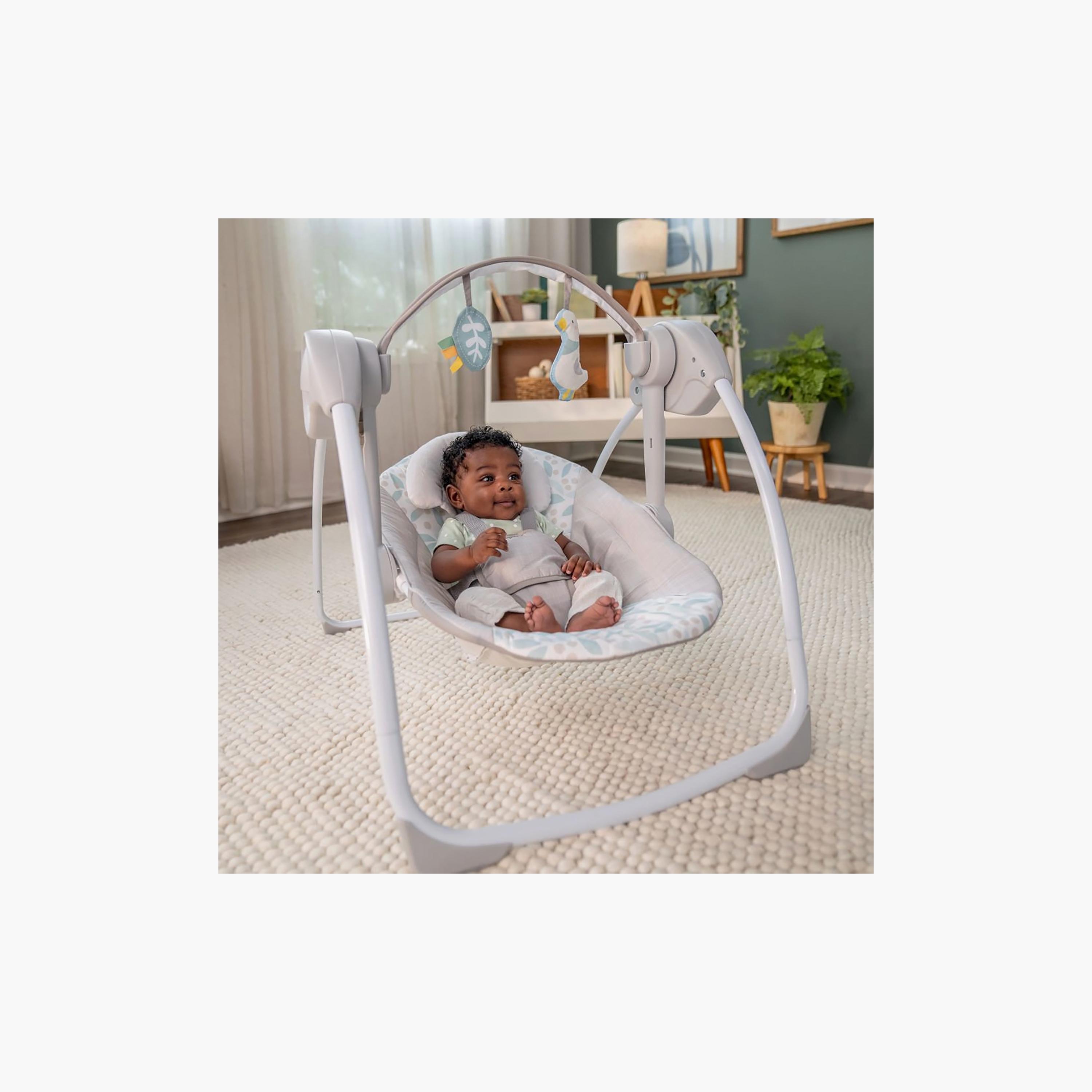 Ingenuity Comfort 2 Go Portable Baby Swing - 0-9 Months-baby-infantactivity-swings-image-2