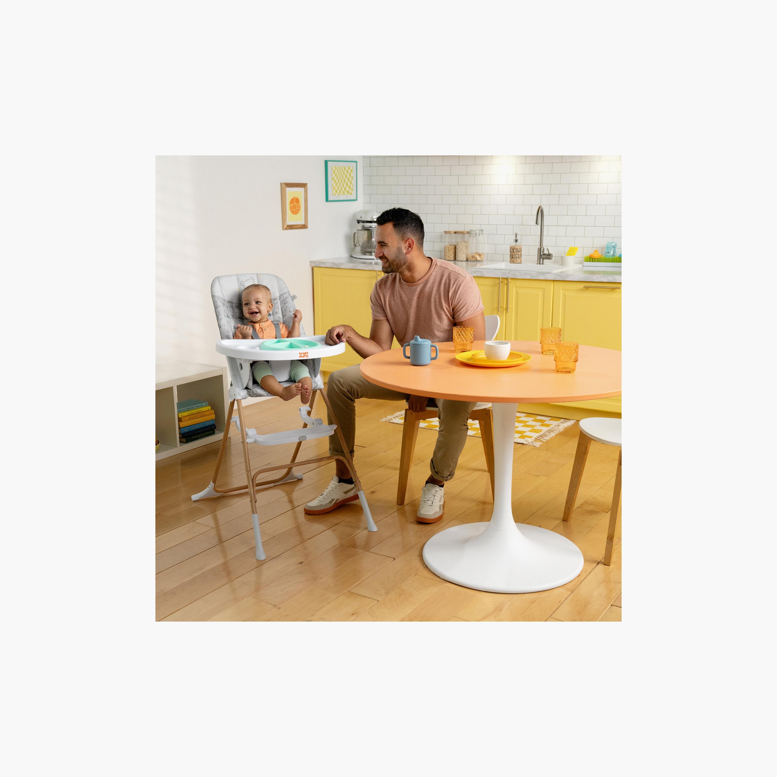 Bright Starts Winnie the Pooh Compact Folding High Chair - 6-36 Months-baby-feeding-highchairsandboosters-image-2