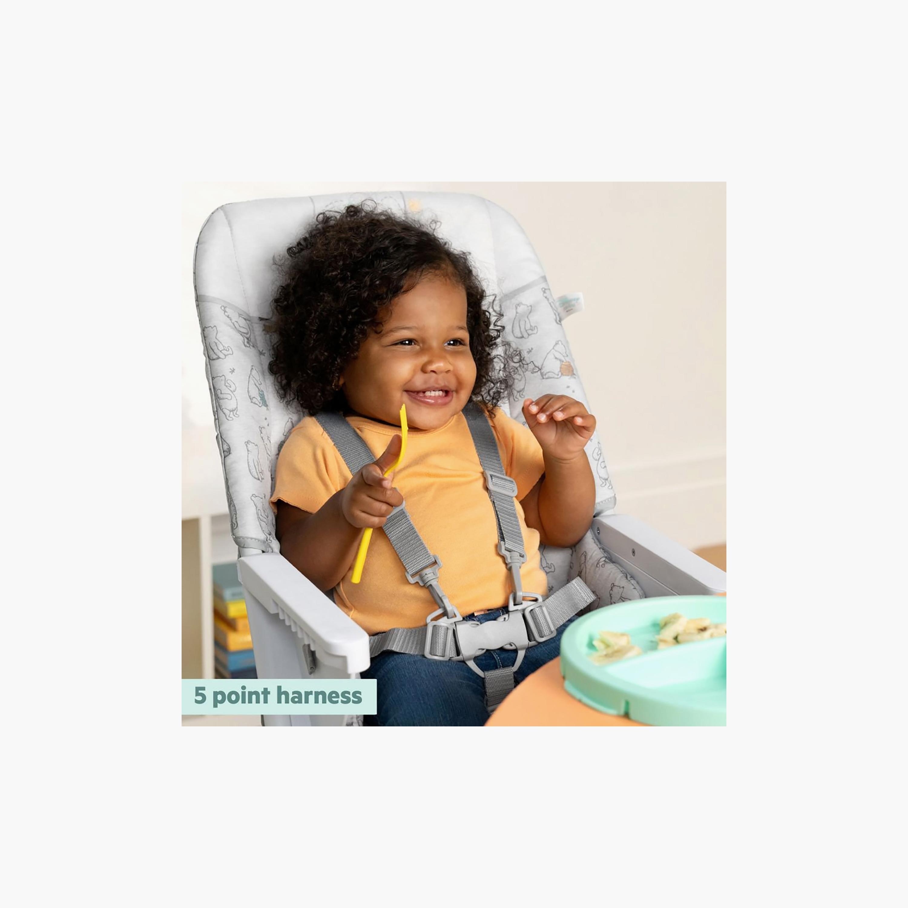 Bright Starts Winnie the Pooh Compact Folding High Chair - 6-36 Months-baby-feeding-highchairsandboosters-image-4