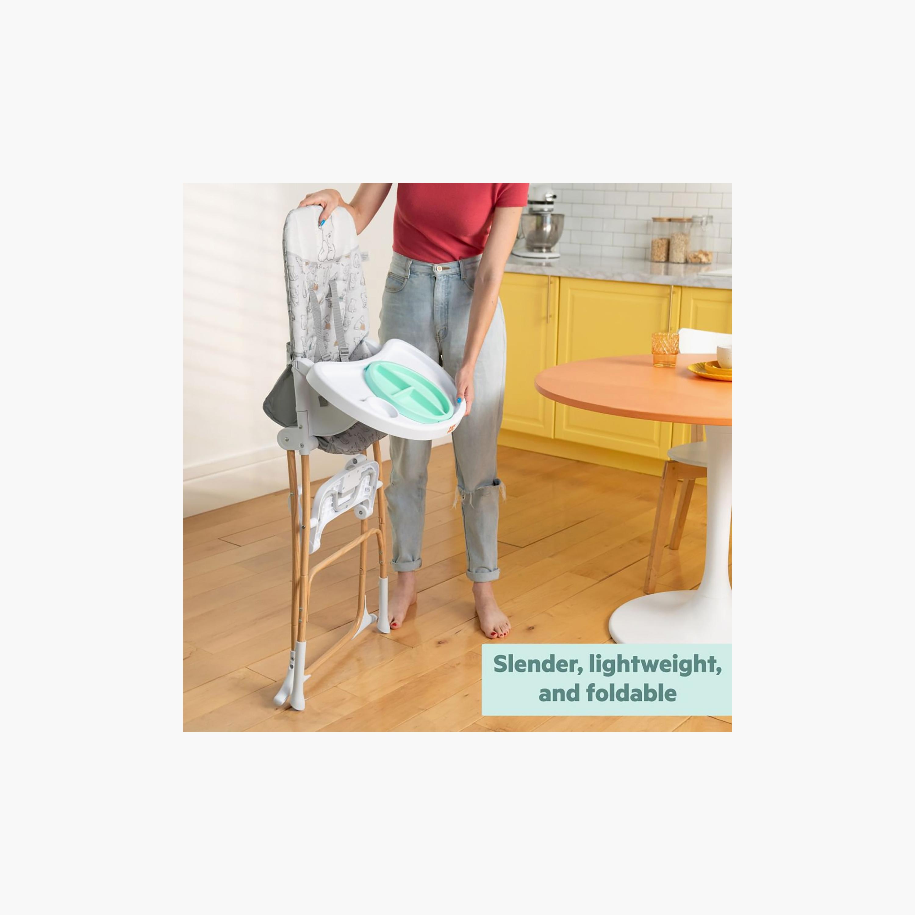 Bright Starts Winnie the Pooh Compact Folding High Chair - 6-36 Months-baby-feeding-highchairsandboosters-image-6