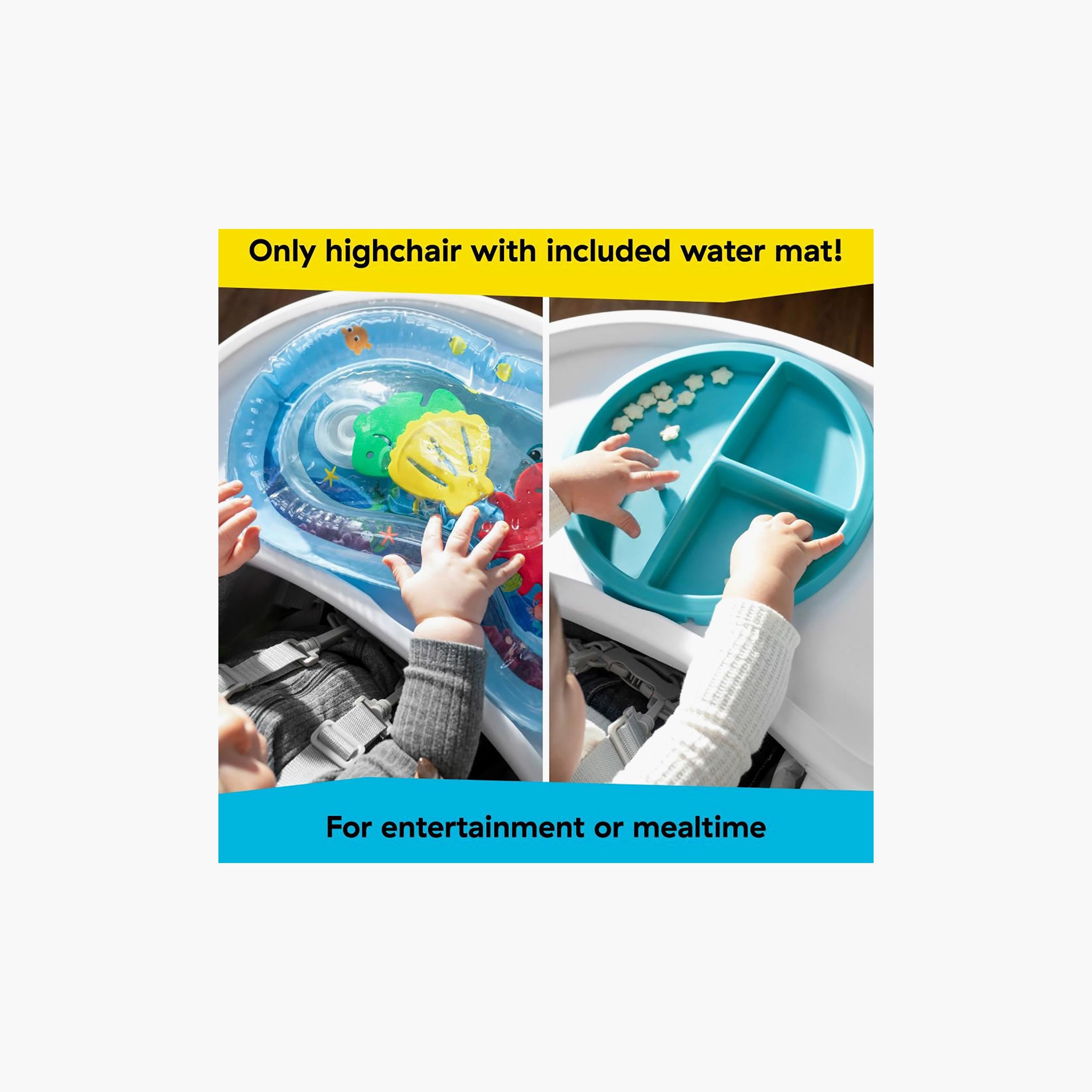 Baby Einstein Ocean Explorers Snack & Splash Compact Folding High Chair - 6-36 Months-baby-feeding-highchairsandboosters-image-4