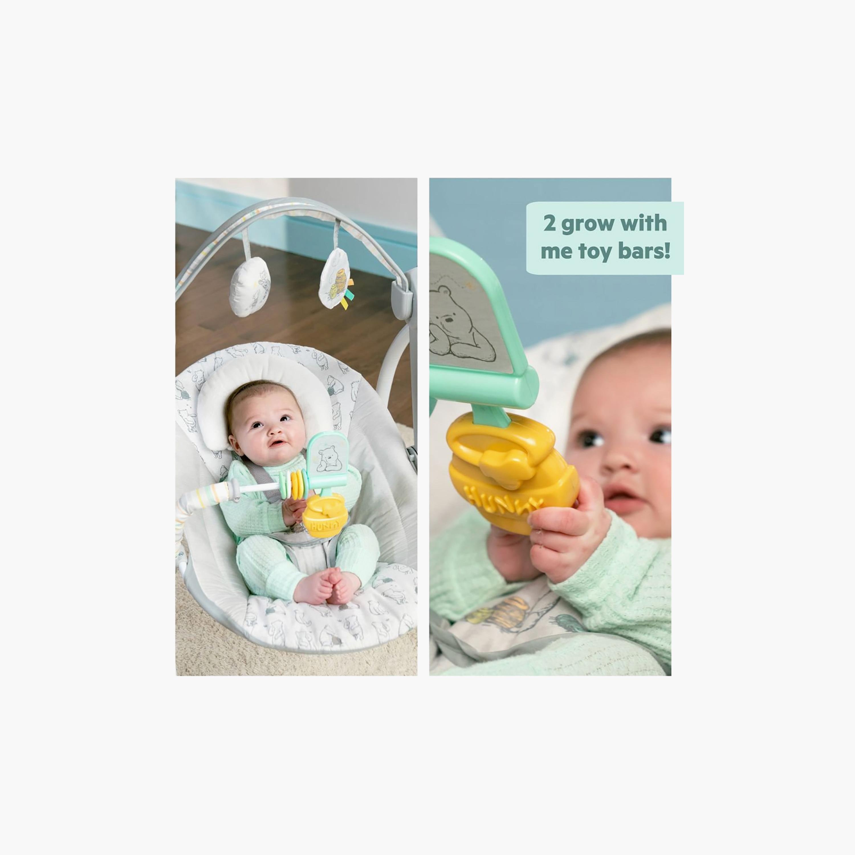 Bright Starts Winnie the Pooh Classic Pals Milestone Swing - 0-9 Months-baby-infantactivity-swings-image-6