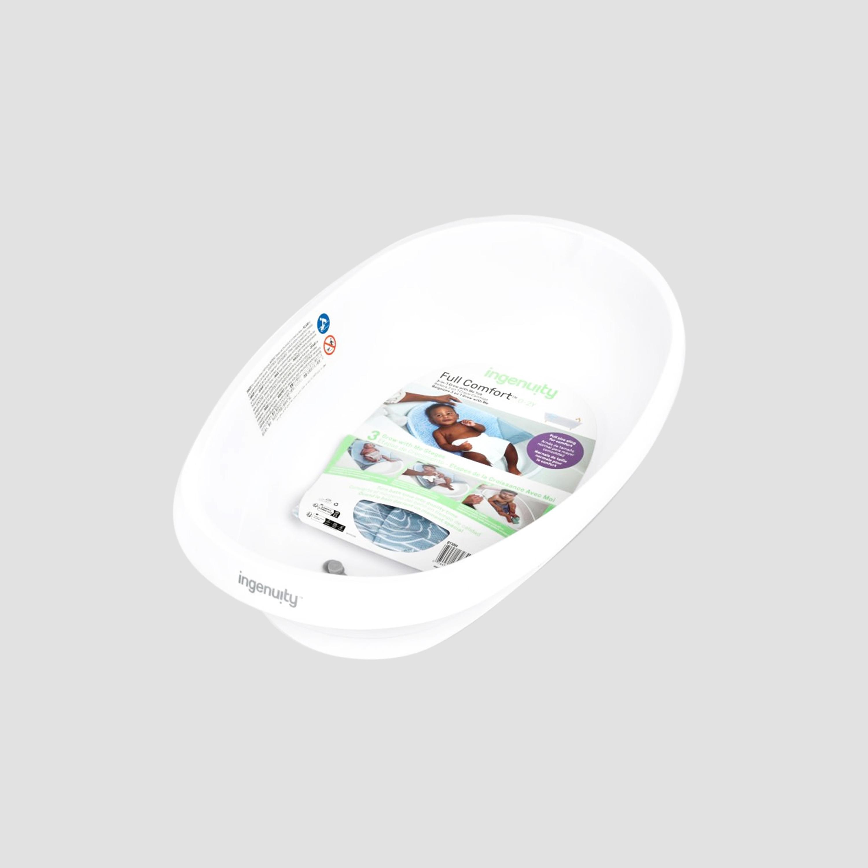 Ingenuity Full Comfort 3-in-1 Baby BathTub - 0-24 Months-baby-bathandcare-bathtubs-image-2