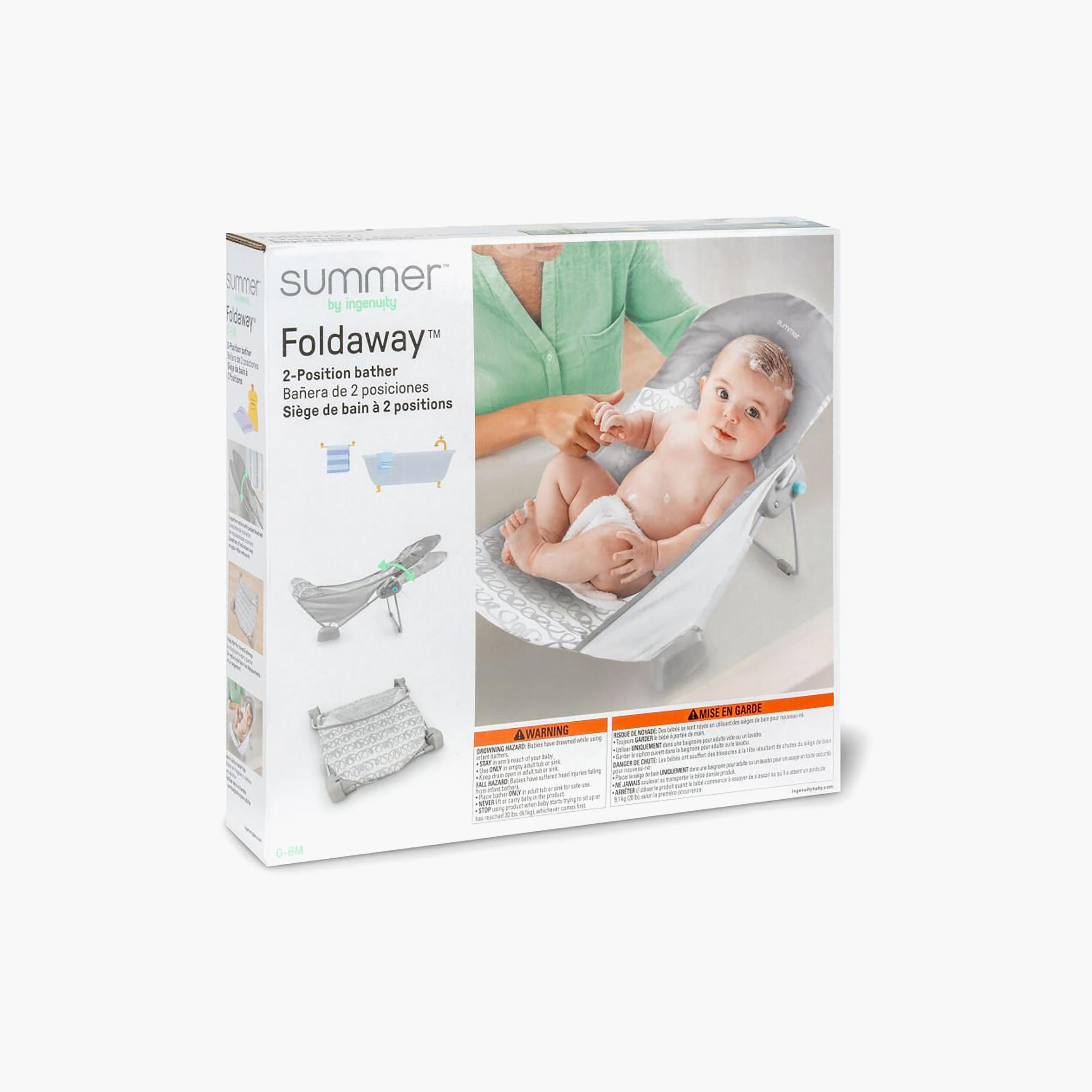 Ingenuity FoldAway 2-Position Bath Seat - 0-6 Months-baby-bathandcare-bathtubs-image-8
