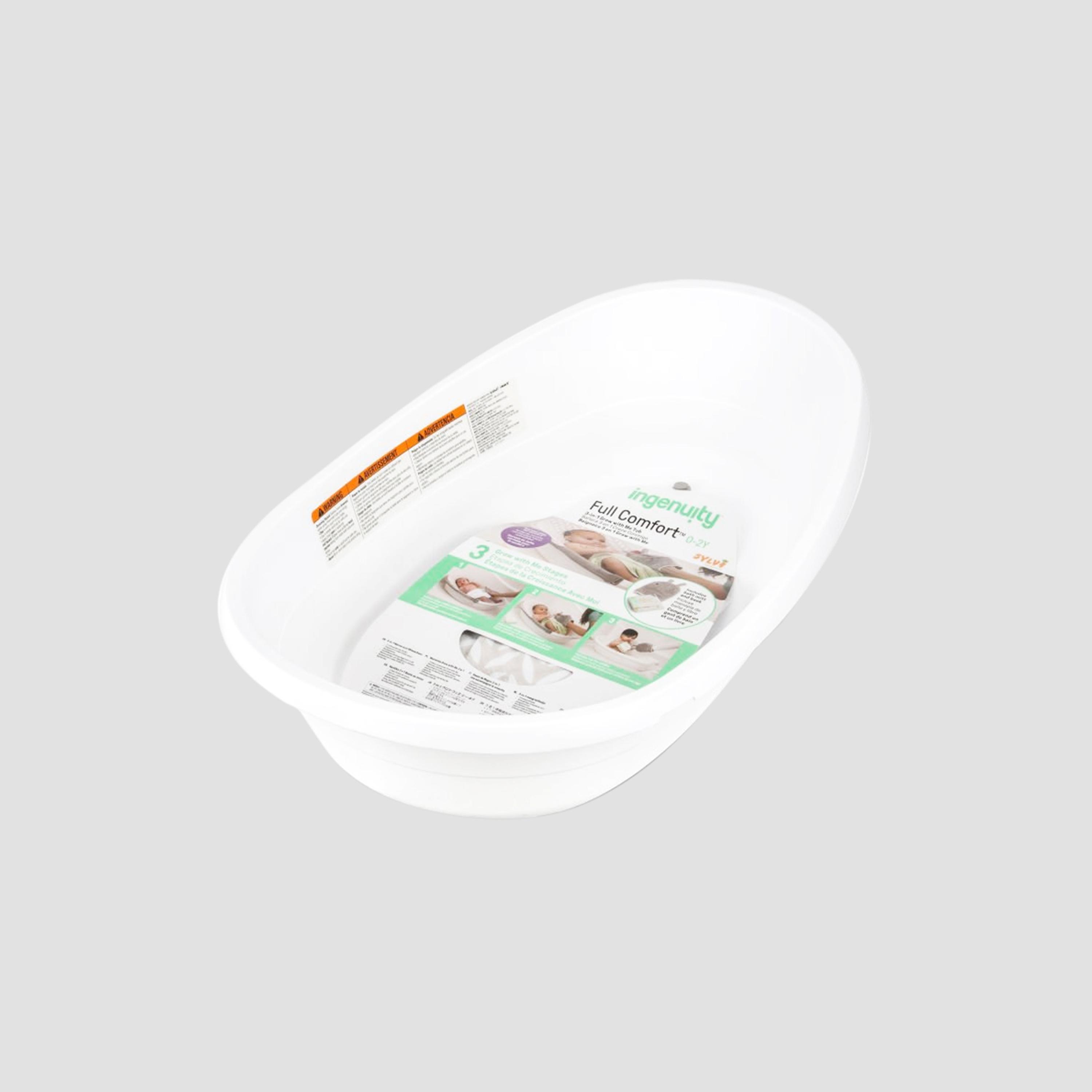 Ingenuity Sylvi Full Comfort 3-in-1 Grow With Me Tub - 0-24 Months-baby-bathandcare-bathtubs-image-2