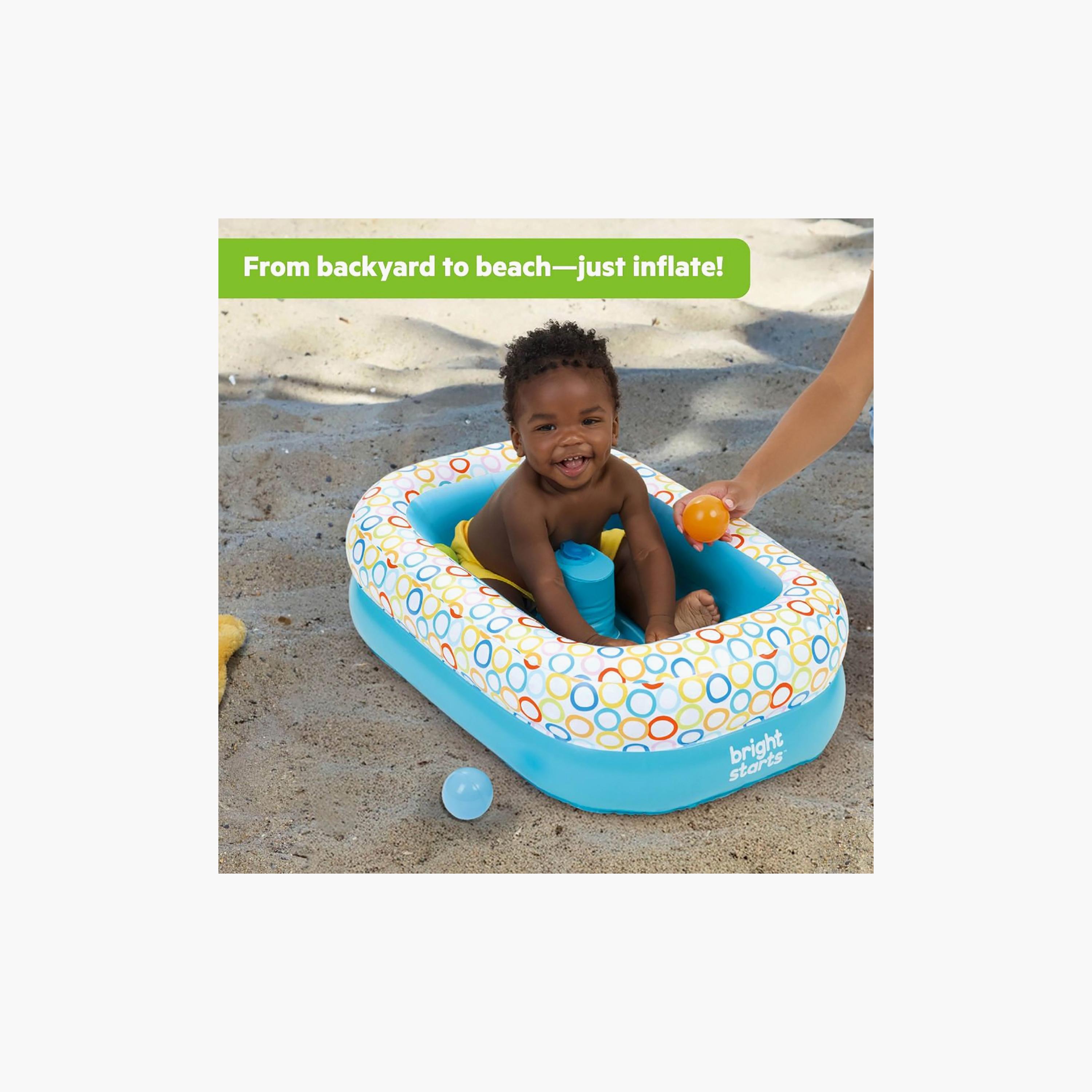 Bright Starts Bathe & Giggle 2-in-1 Baby Bath Tub and Ball Pit - 6-24 Months-baby-bathandcare-bathtubs-image-4