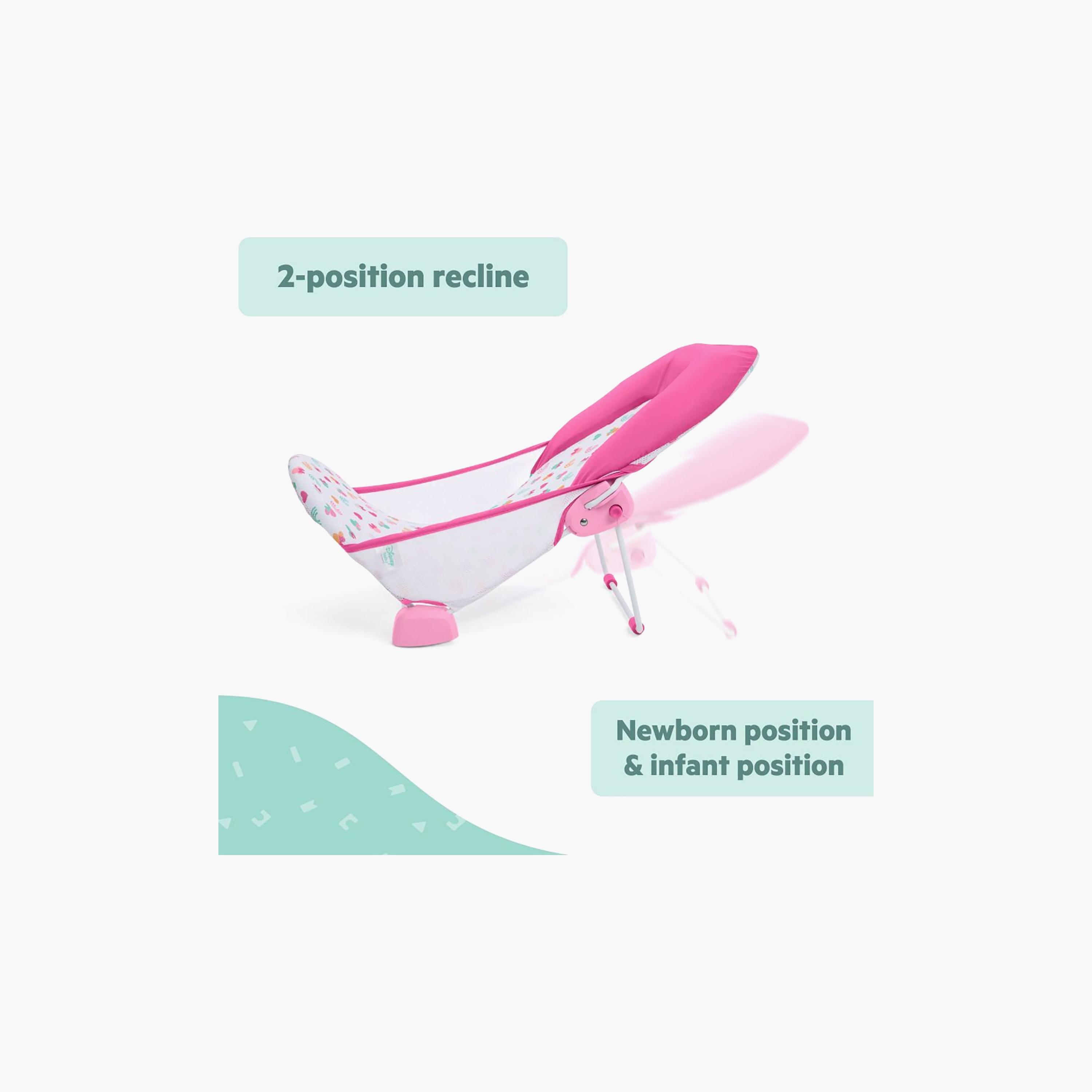 Bright Starts Minnie Mouse Foldaway 2-Position Baby Bath Seat - 0-6 Months-baby-bathandcare-bathtubs-image-5