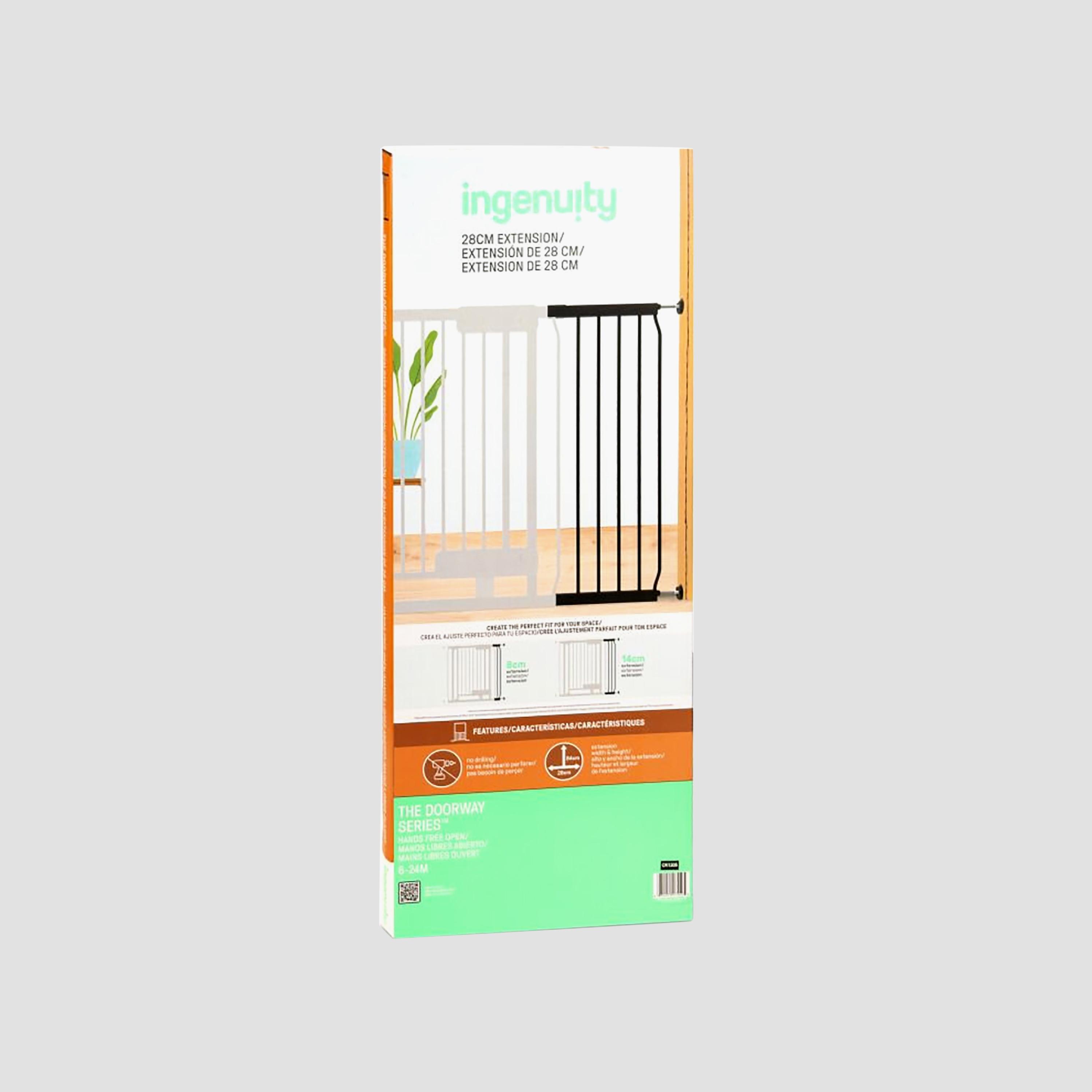 Ingenuity Doorway Series Gate Extension - 28 cm - 6-24 Months-baby-healthandsafety-babyproofing-image-8