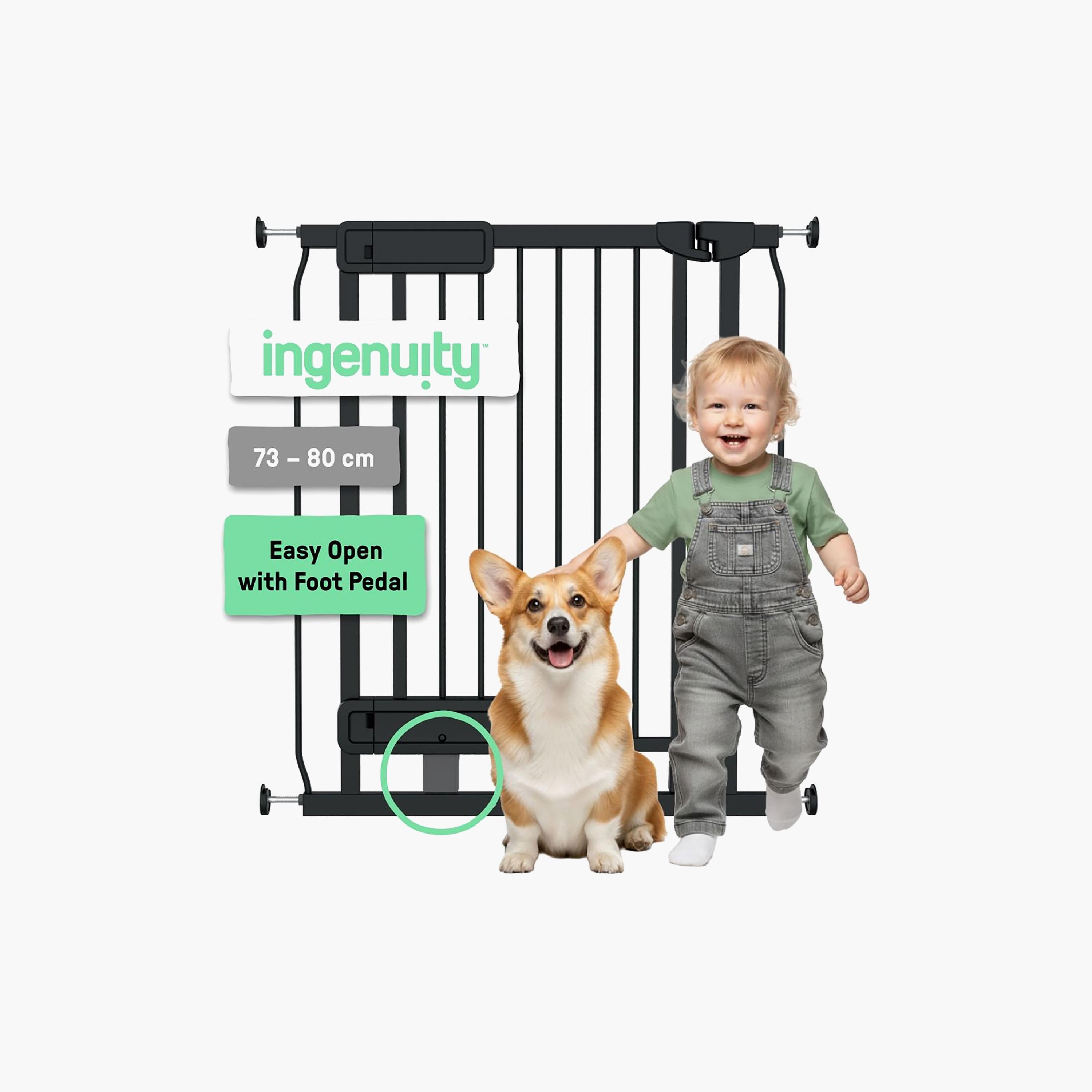 Ingenuity Doorway Series Gate Extension - 08 cm - 6-24 Months-baby-healthandsafety-babyproofing-image-7