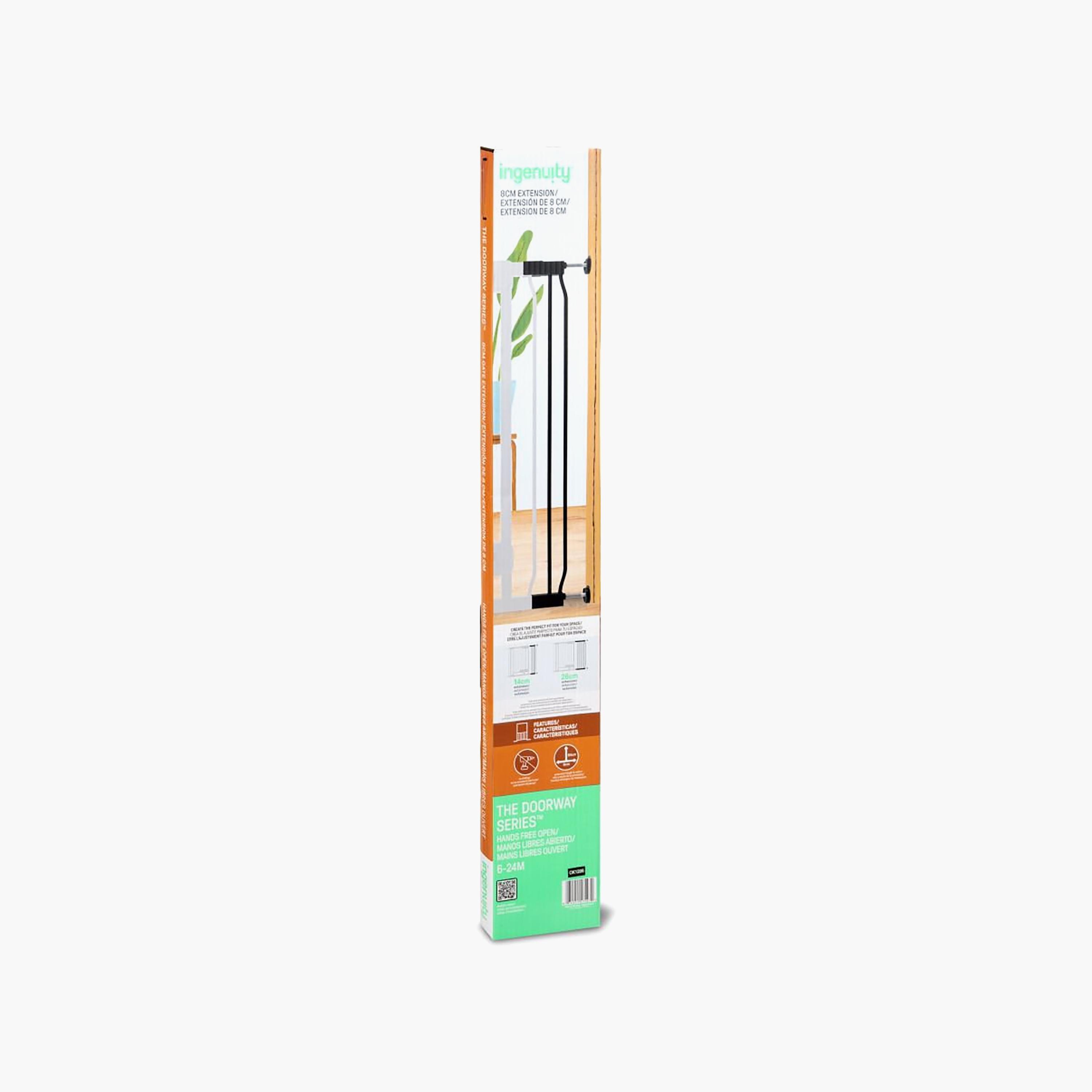 Ingenuity Doorway Series Gate Extension - 08 cm - 6-24 Months-baby-healthandsafety-babyproofing-image-8