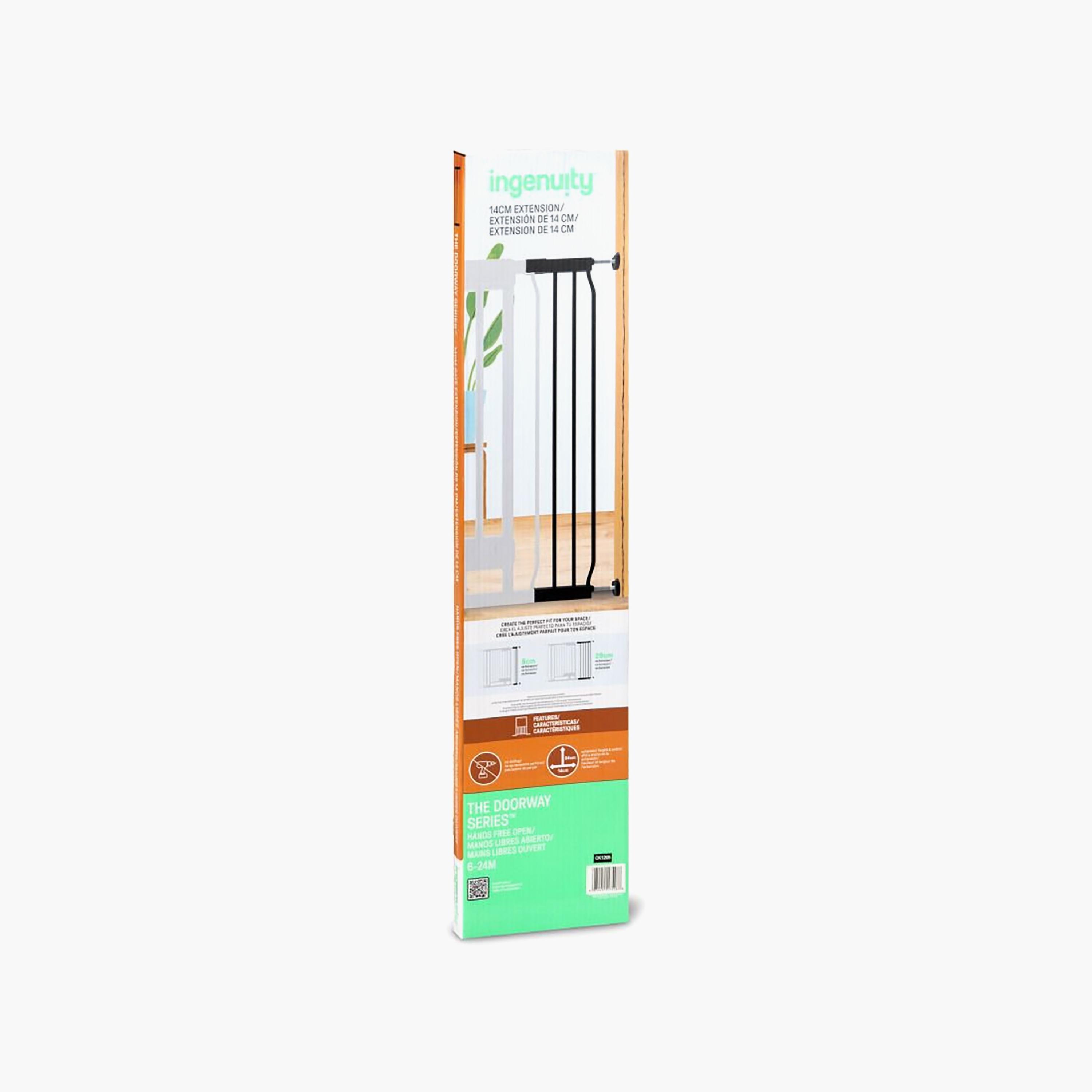 Ingenuity Doorway Series Gate Extension - 14 cm - 6-24 Months-baby-healthandsafety-babyproofing-image-8