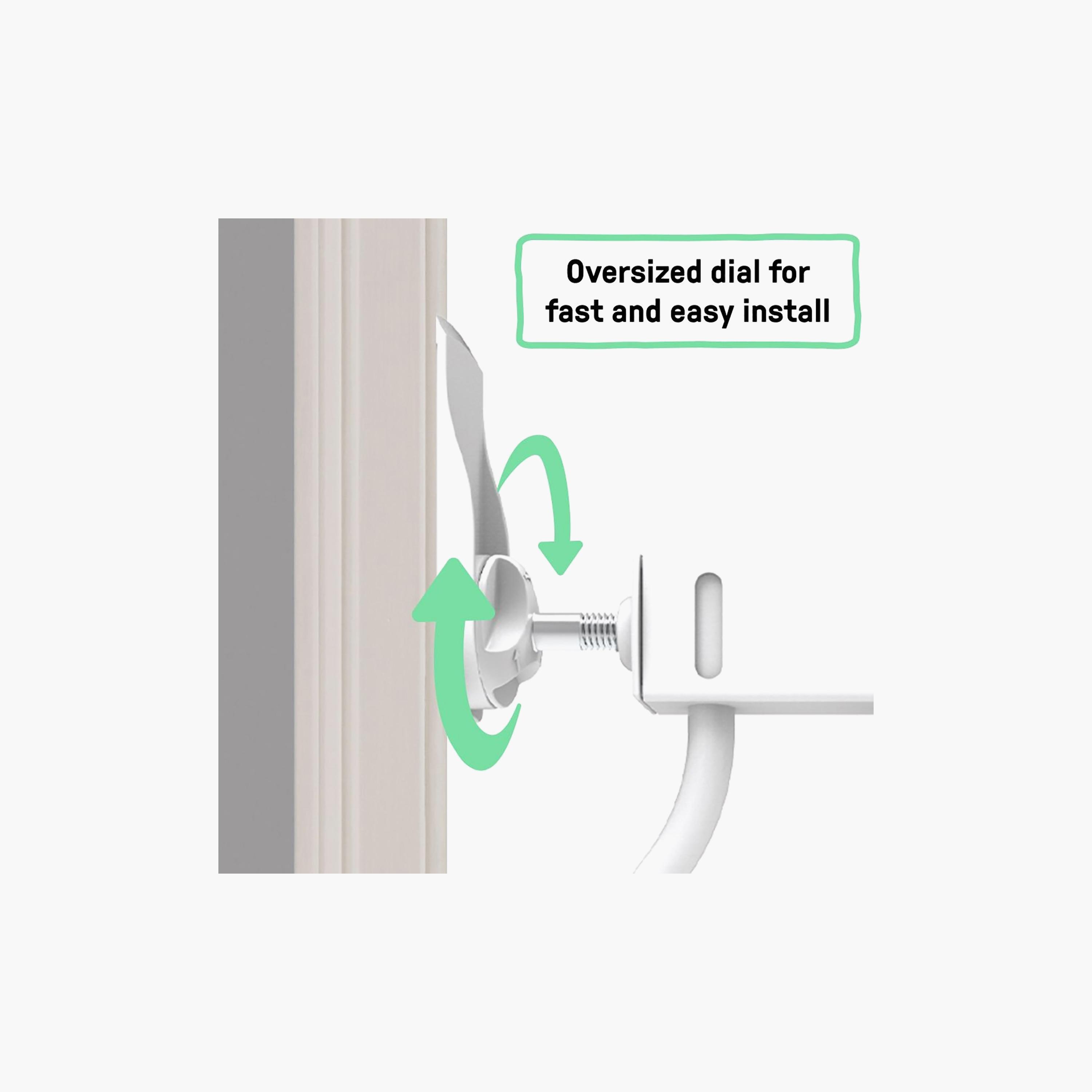 وصلة تمديد بوابة الأمان للممرات مقاس 8 سم لعمر 6-24 شهر من إنجينويتي-baby-healthandsafety-babyproofing-image-4